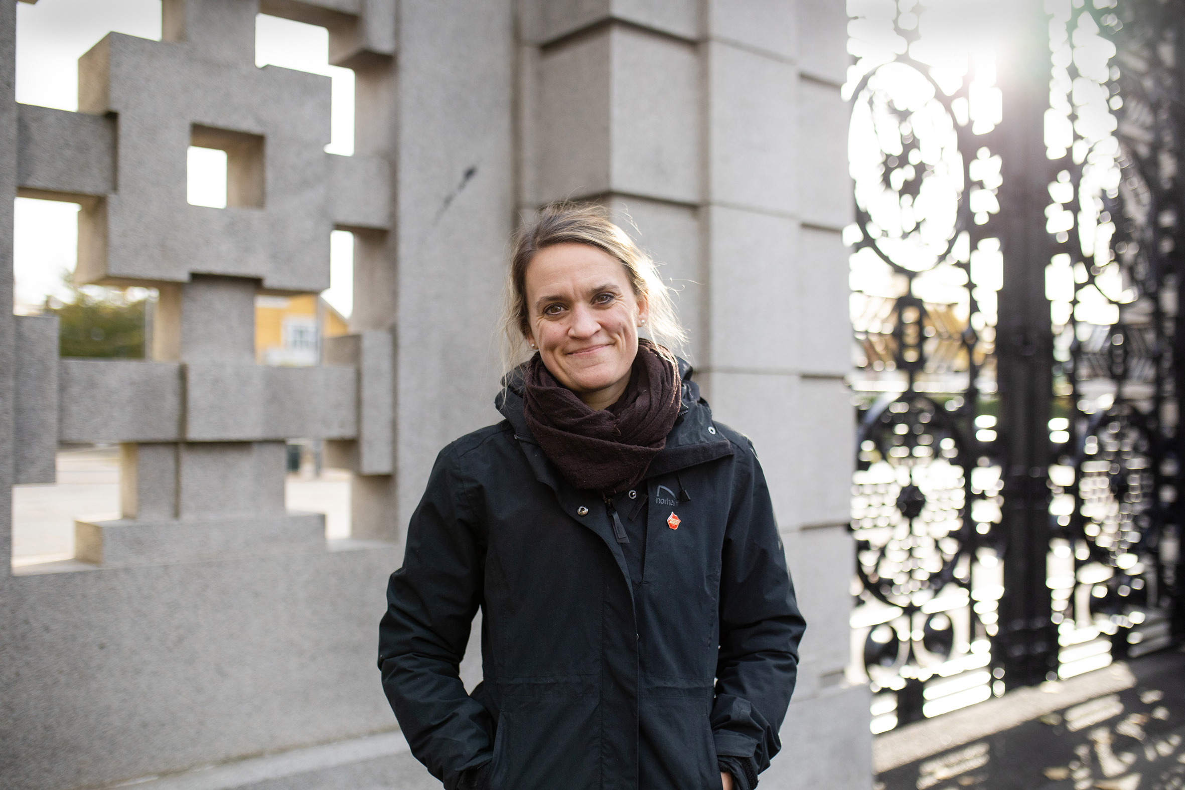 Bilde av Martine Howden, leder for Frelsesarmeens terapitilbud Mellom oss. (Foto: Kristianne Marøy)