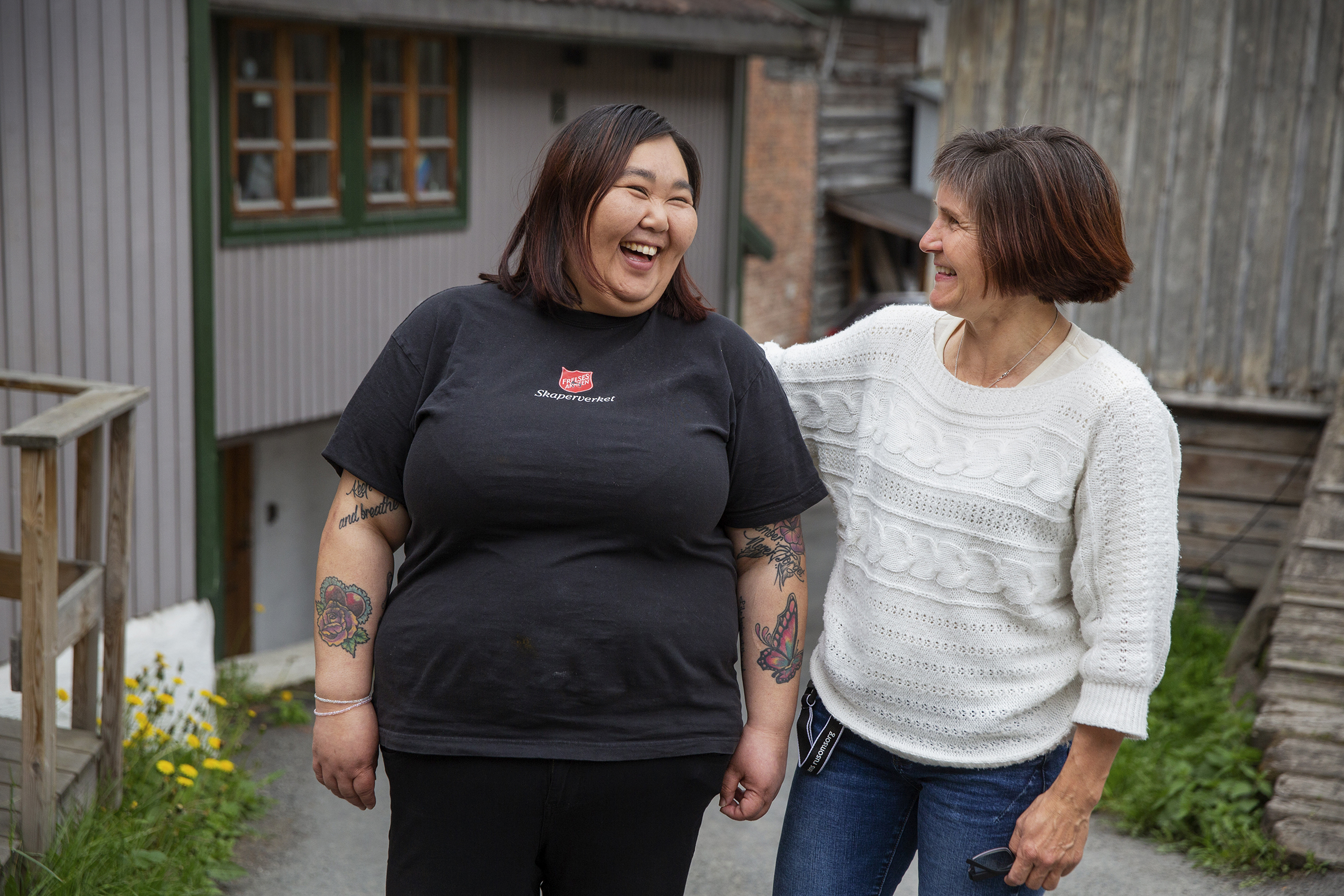 Mia Kathrine Kaltrud og Elisabeth Imingen