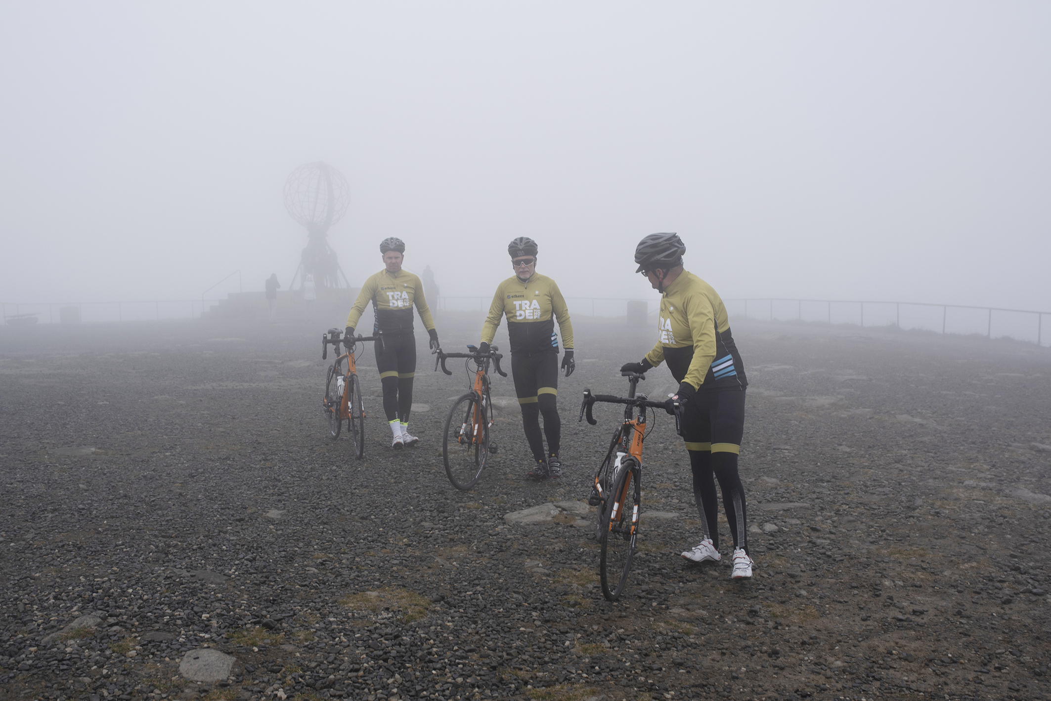 Syklistene fra Pedalkraft sykler #mer enn bare-rittet som går gjennom Norge fra nord til sør