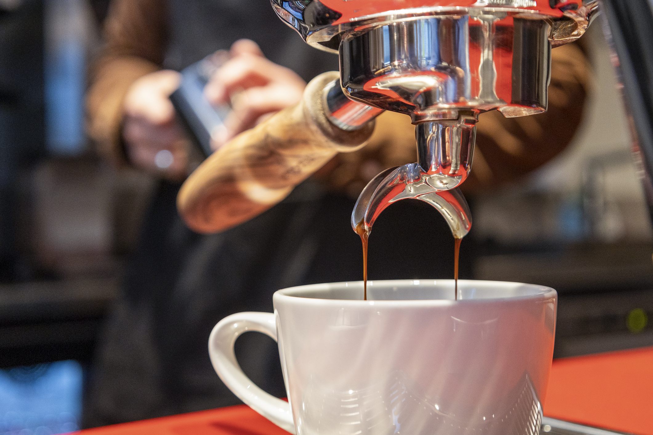 Resepsjonen Kristiansand HRN 6571 Kaffekunstneren