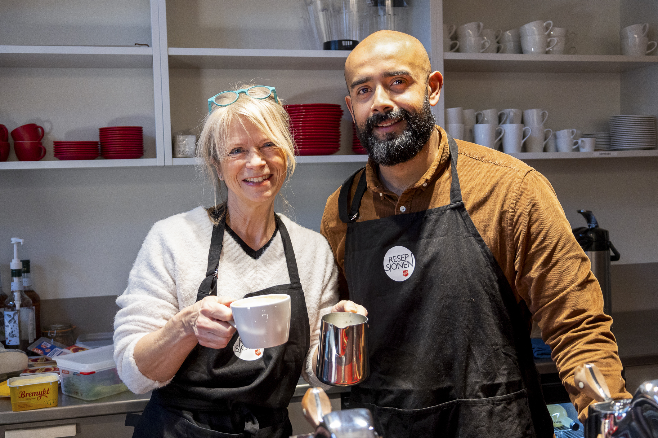 Resepsjonen Kristiansand HRN 6811 Kaffekunstneren