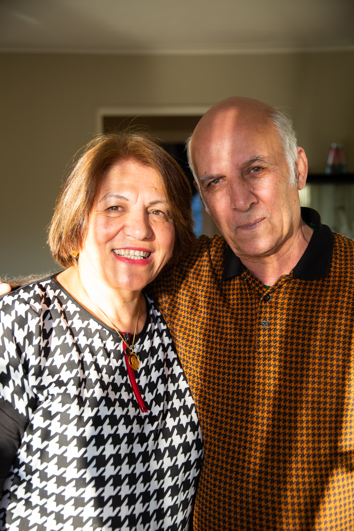 Portrettbilde av Shayans besteforeldre