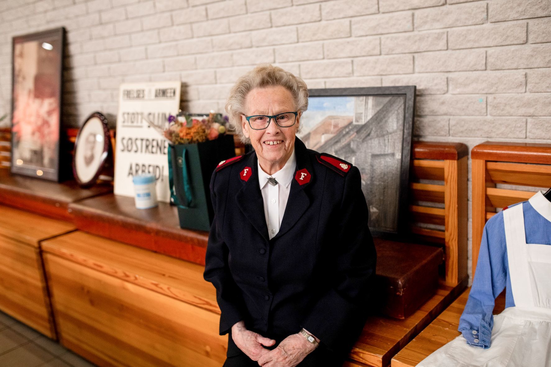 Slumstasjonen 130 årsfeiring Templet 49 BEH uniform