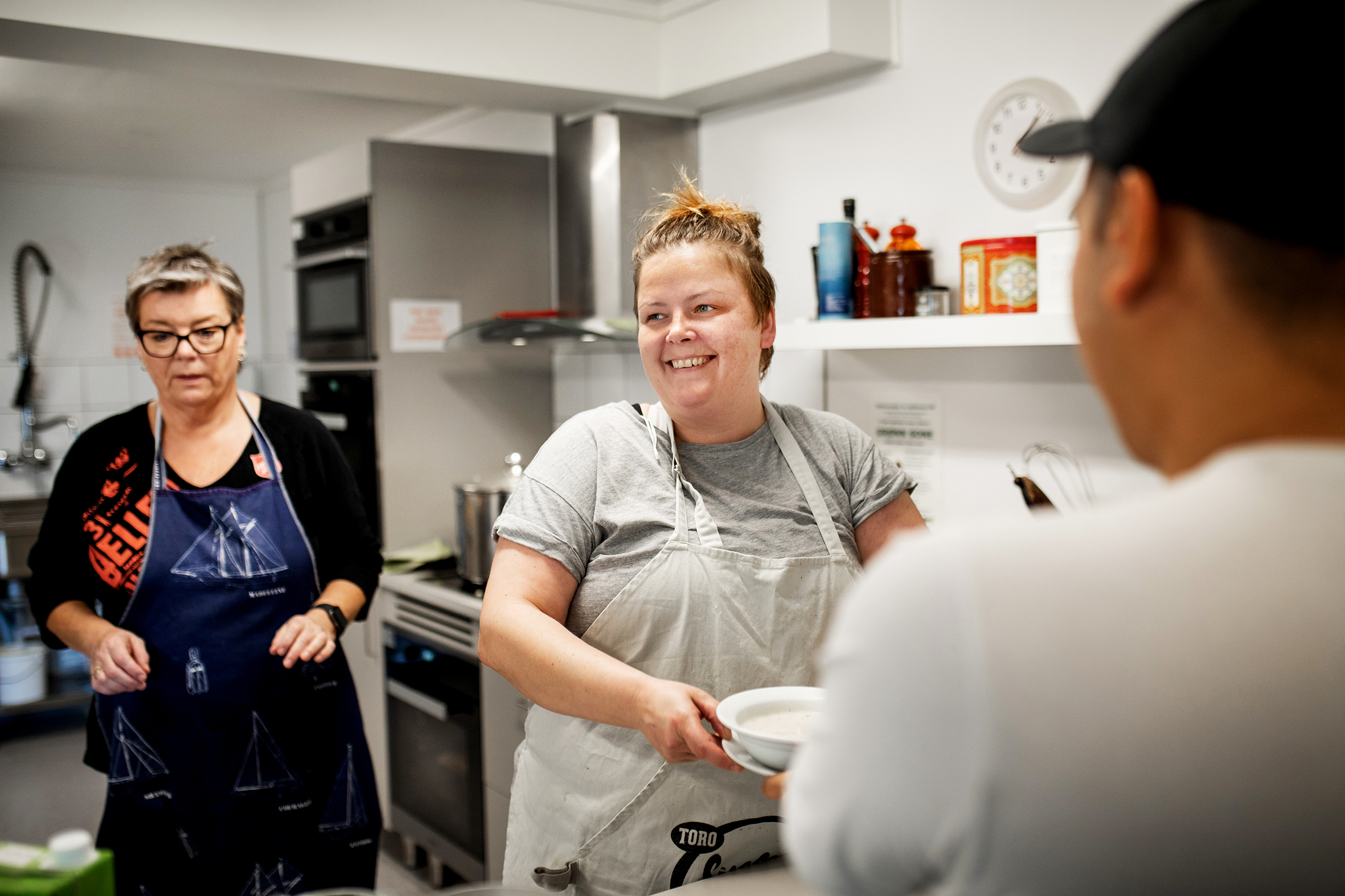 Frivillige på Varmestua gjør et viktig arbeid.