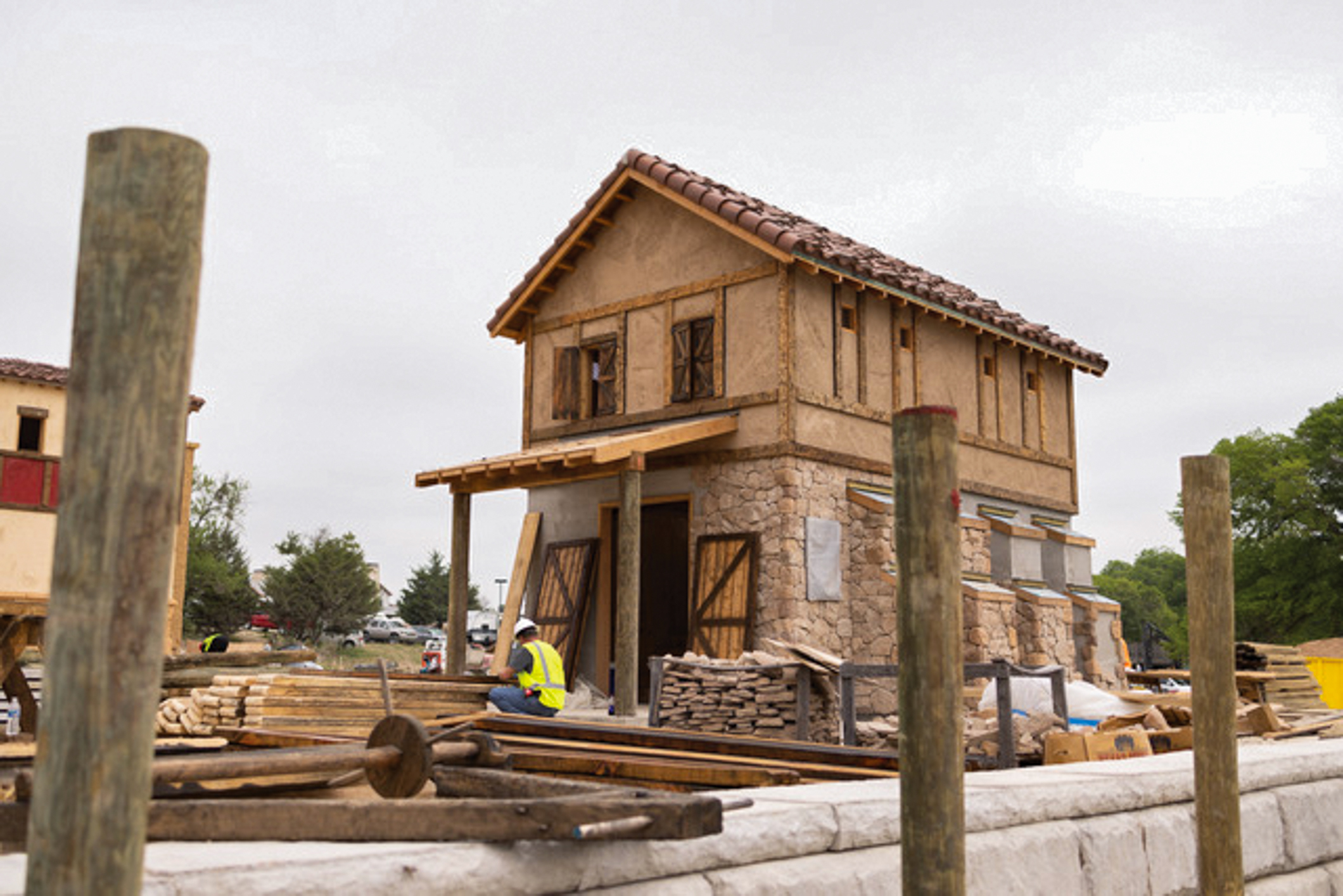 4 bilder fra bygningene