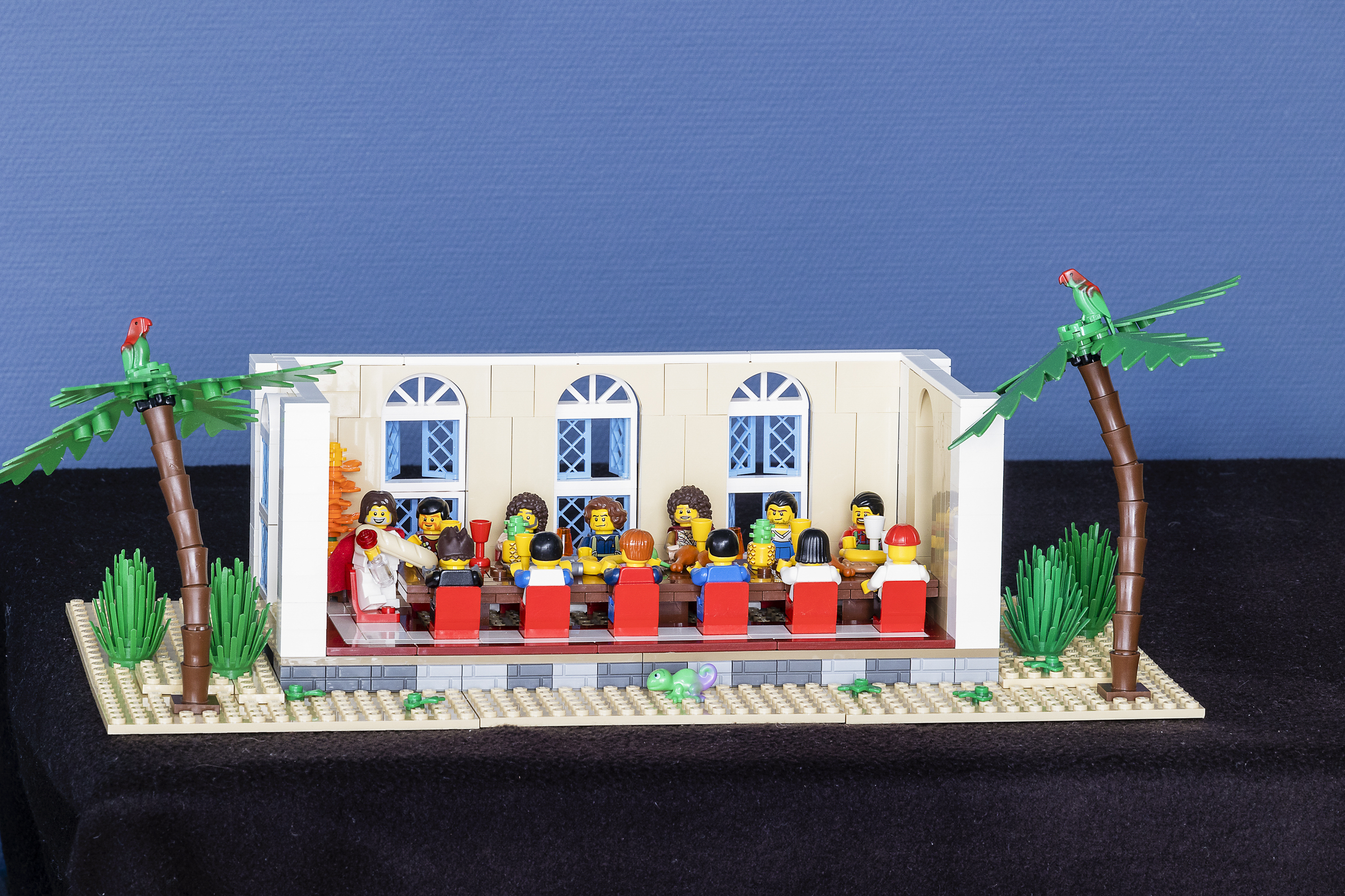 Legoverk av det siste måltidet, skjærtorsdag