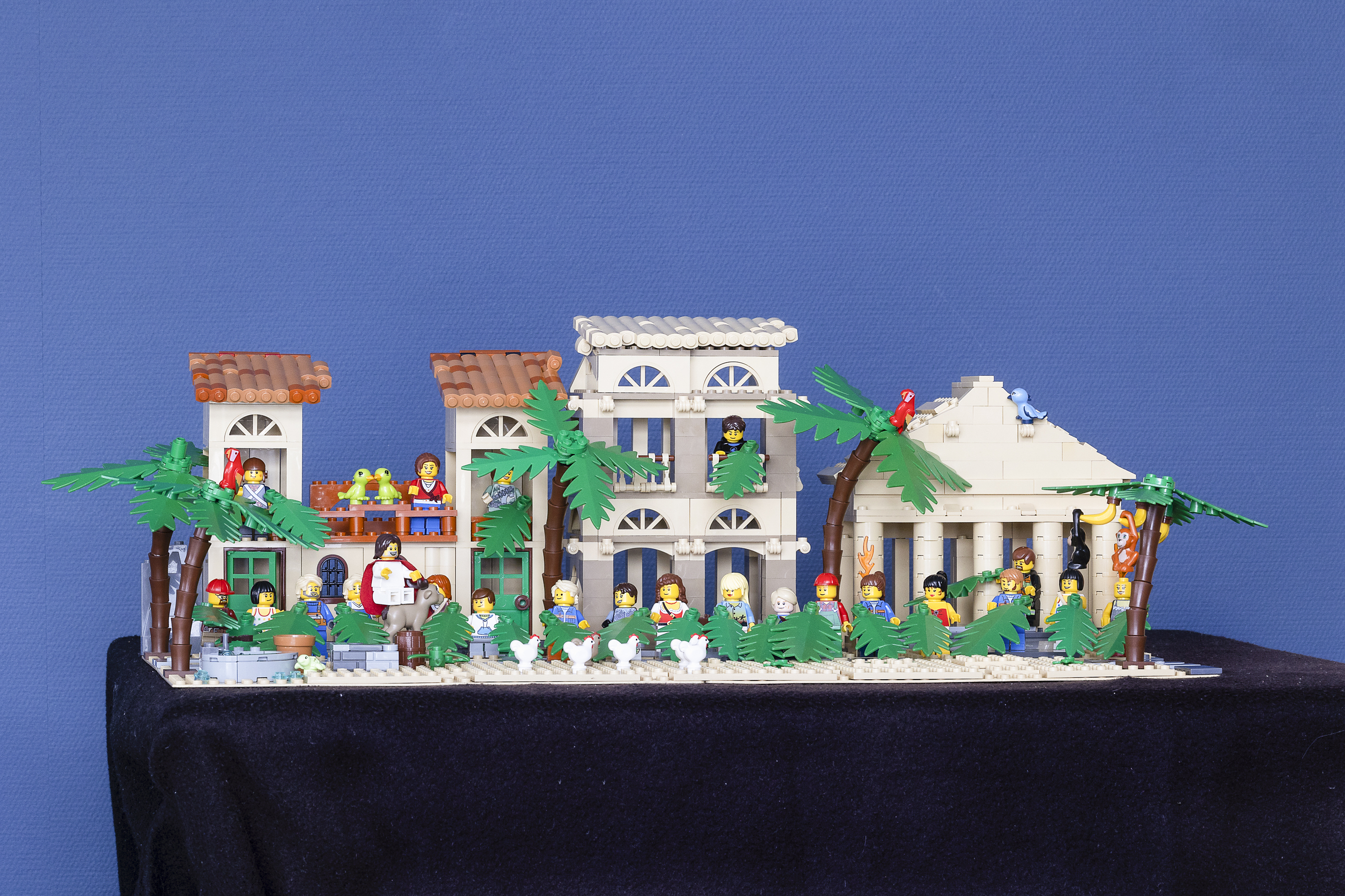 Legoverk av palmesøndag