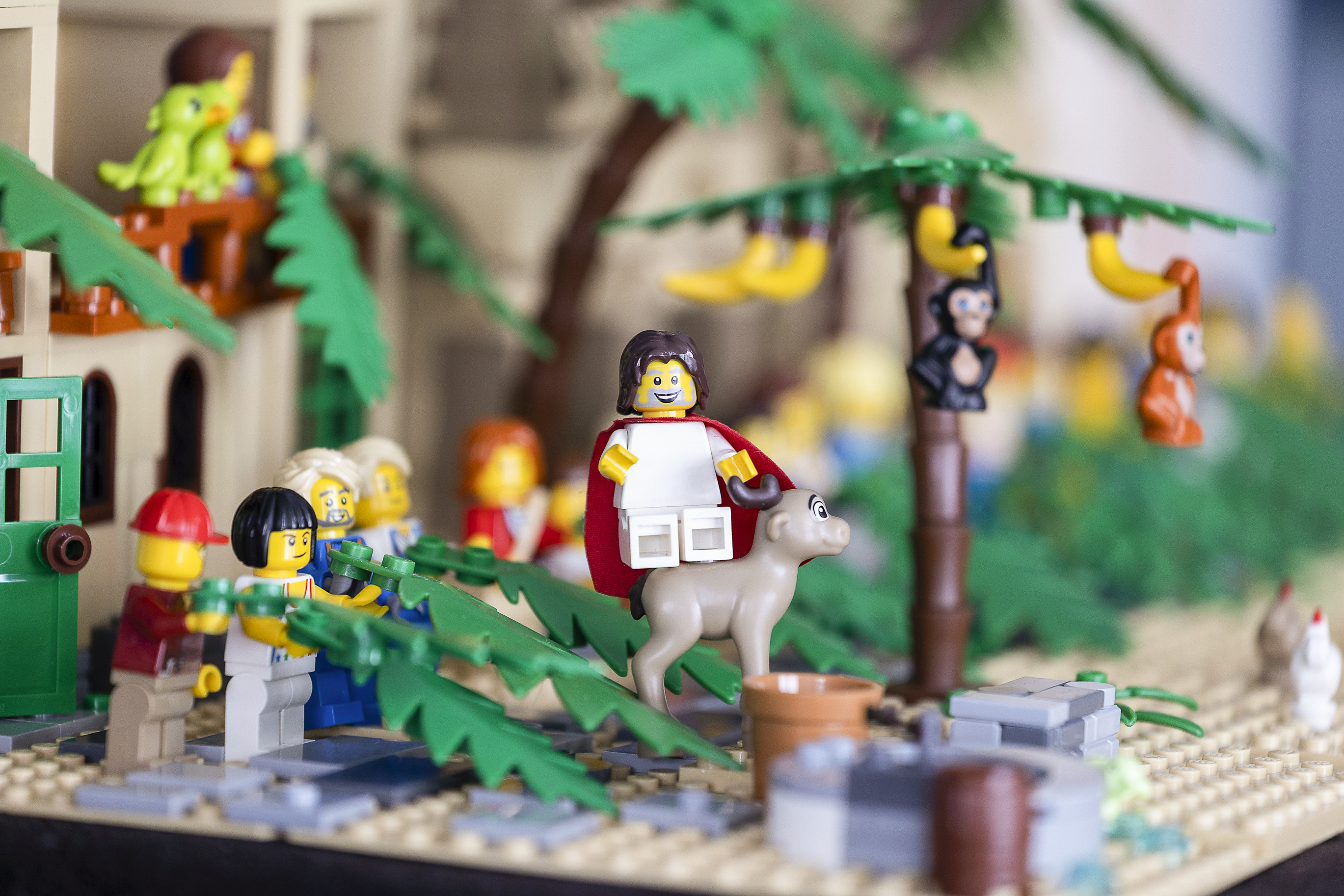 Legoverk av palmesøndag