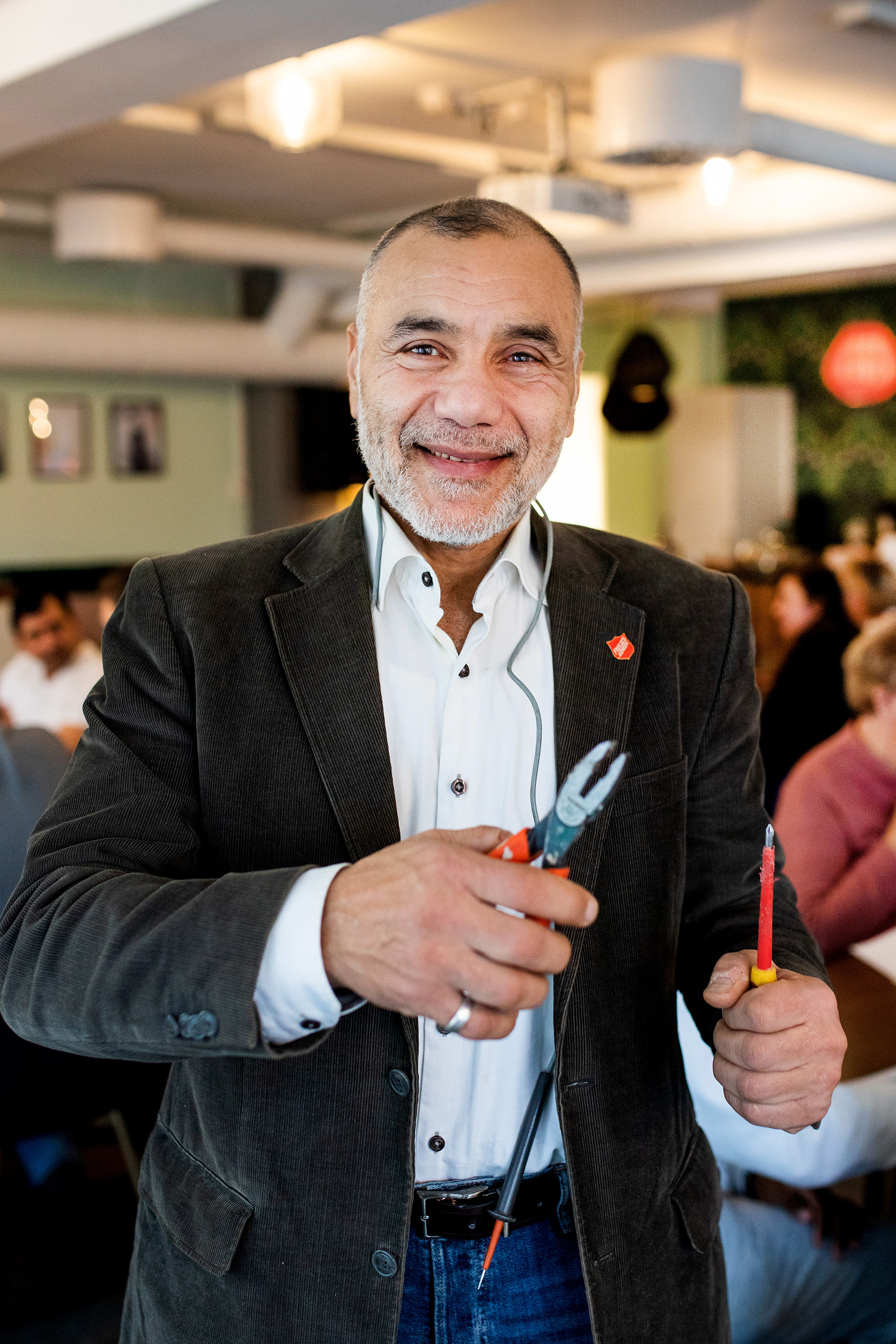 Mounir Morsy Fra Egypt Tilhørig i Frelsesarmeen Grønland, Oslo