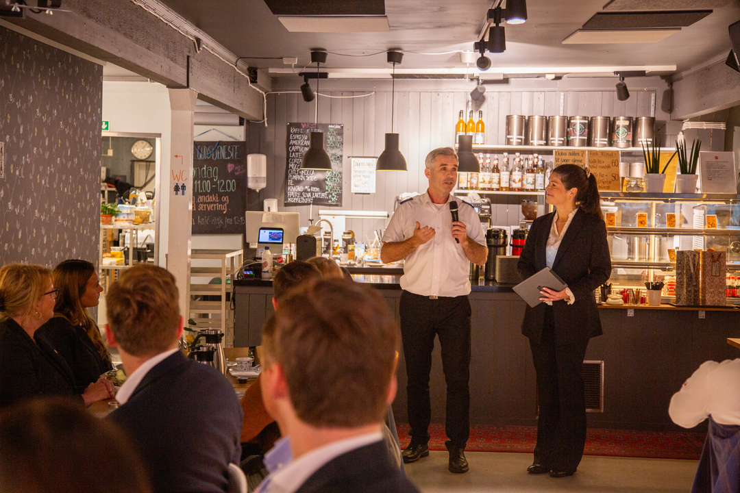 Kronprins Haakon besoker skaperverket FRL 22617 Foto Emmaline Sophie Hekneby