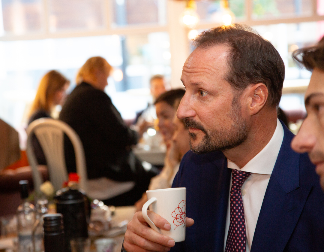 Kronprins Haakon besoker skaperverket FRL 22625 Foto Emmaline Sophie Hekneby