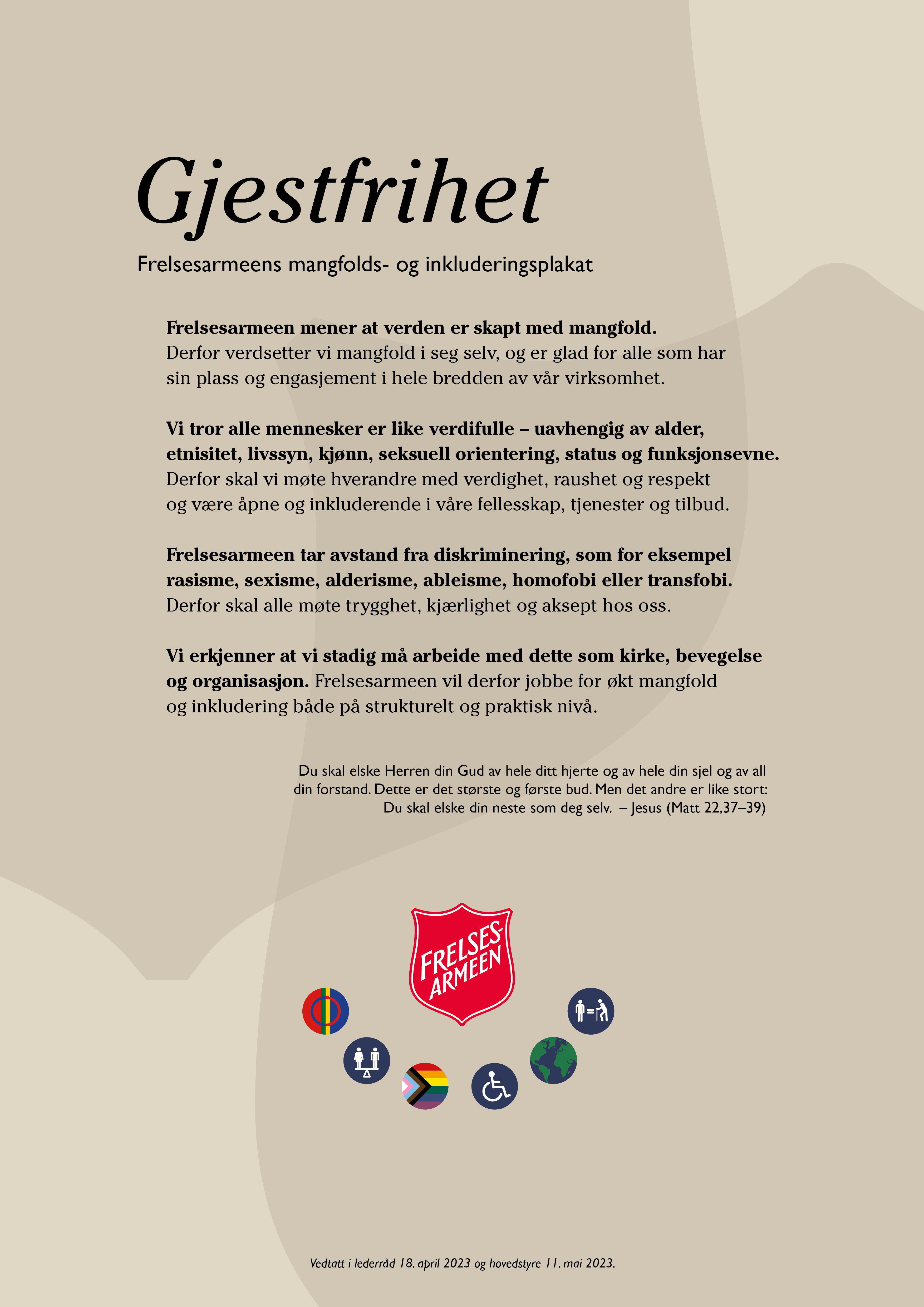Frelsesarmeens mangfoldsplakat