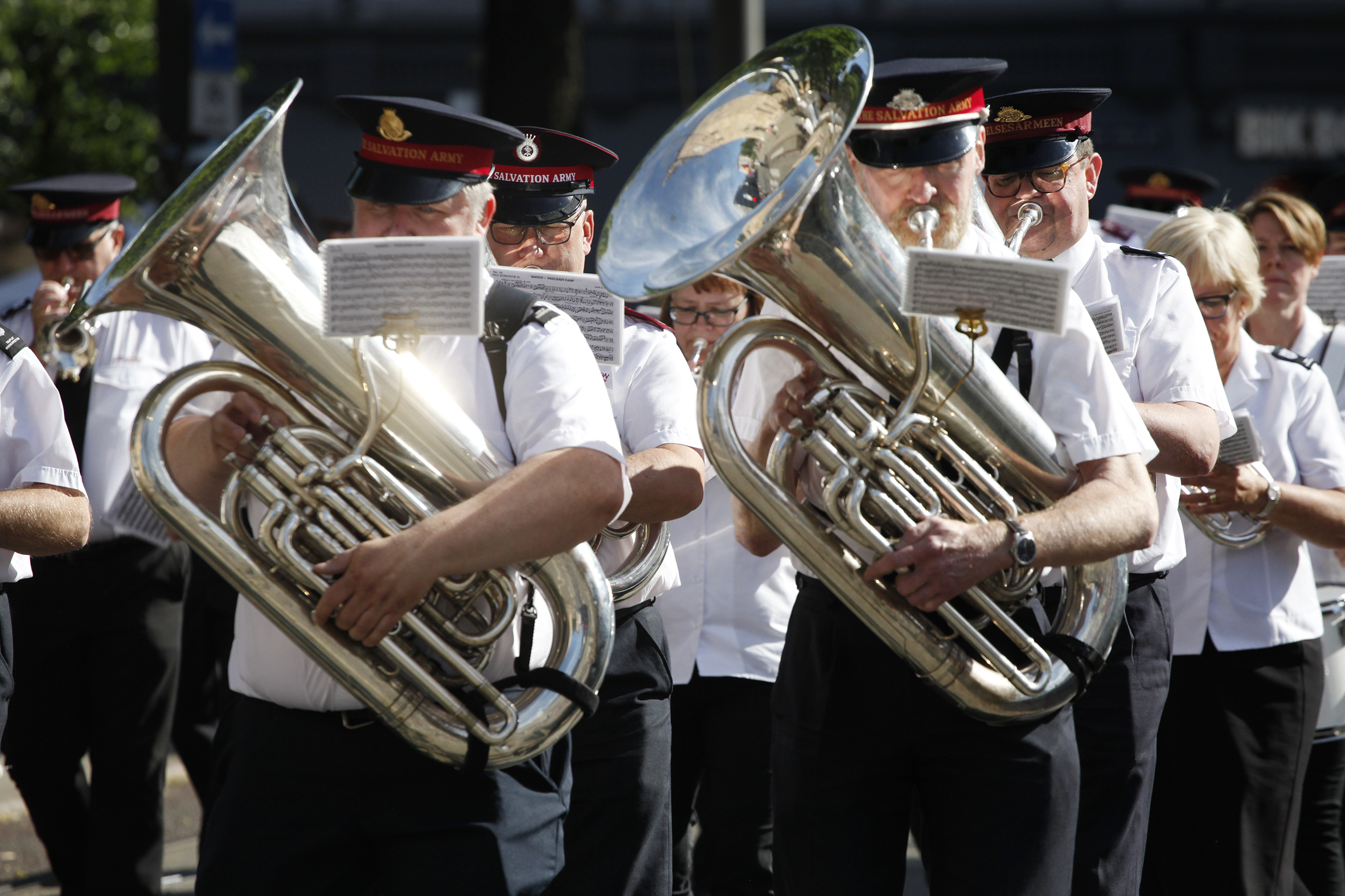 Frelsesarmeens musikkseksjon-hornmusikk