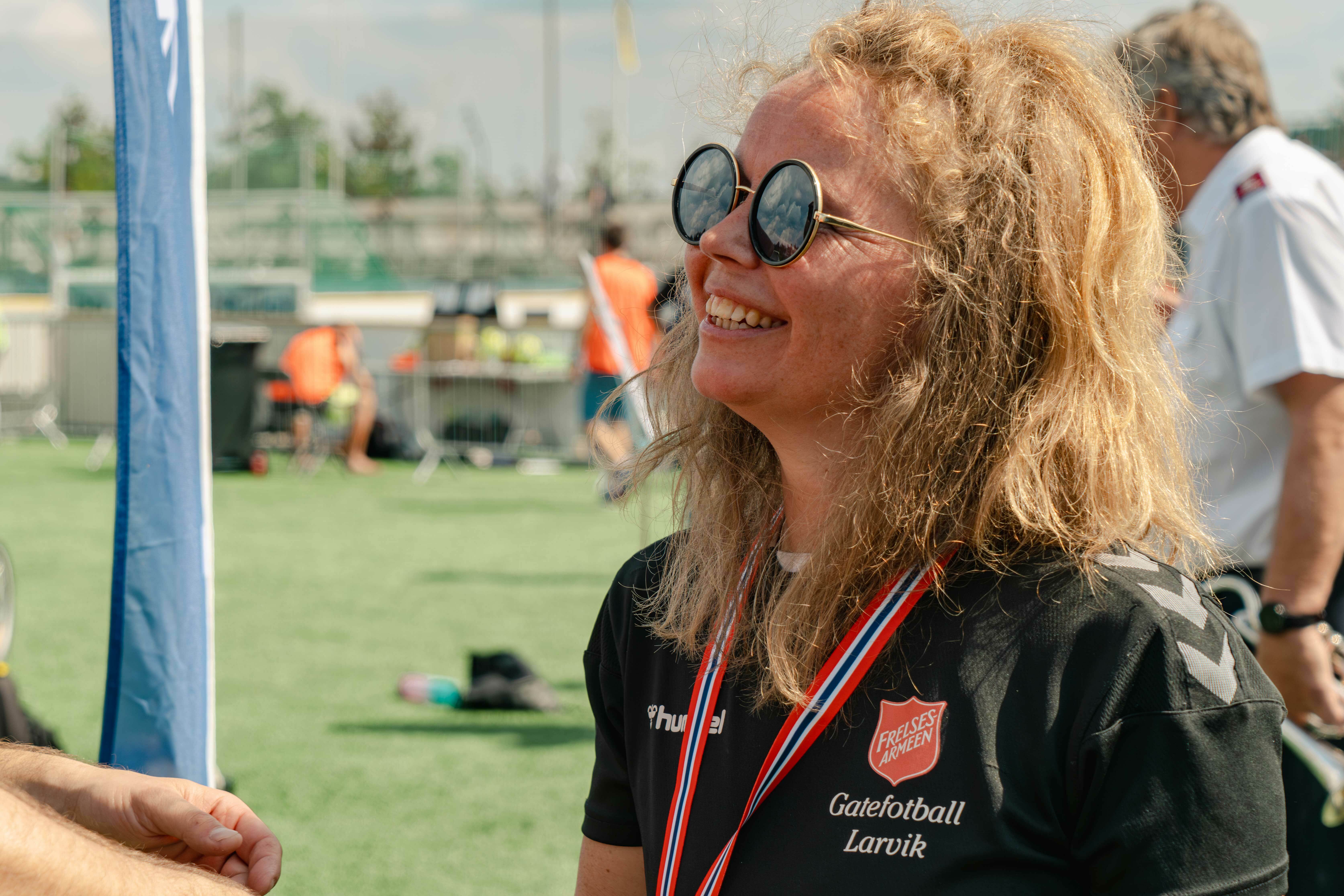 Trine Torp Gatefotballen Larvik