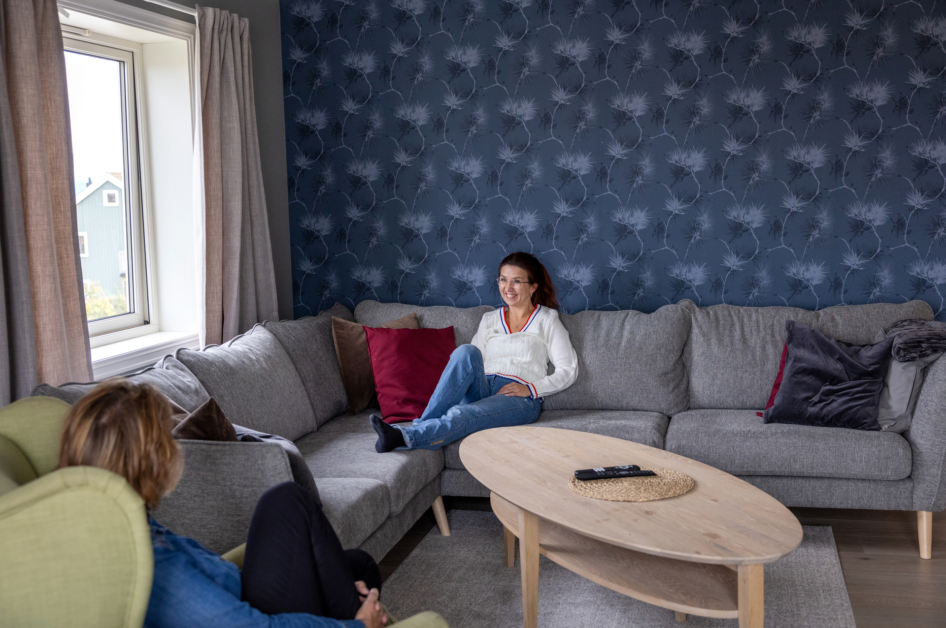 Diverse bilder inne på Bjørkhagen.