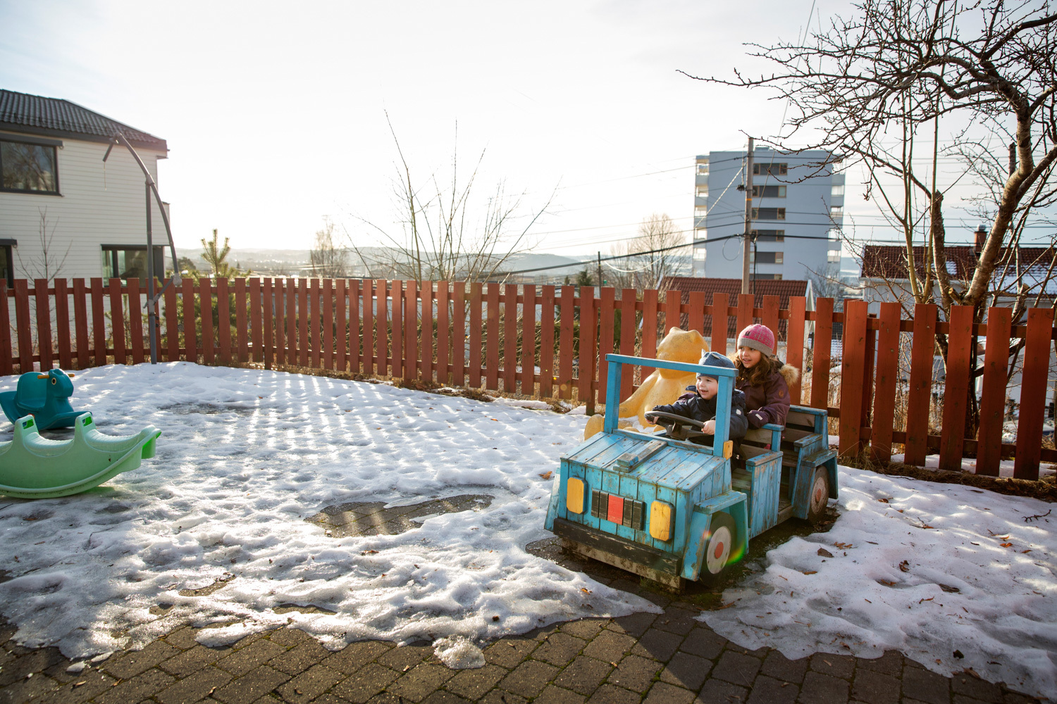 Bilder av Grefsen korttidsboliger - ute og inne.