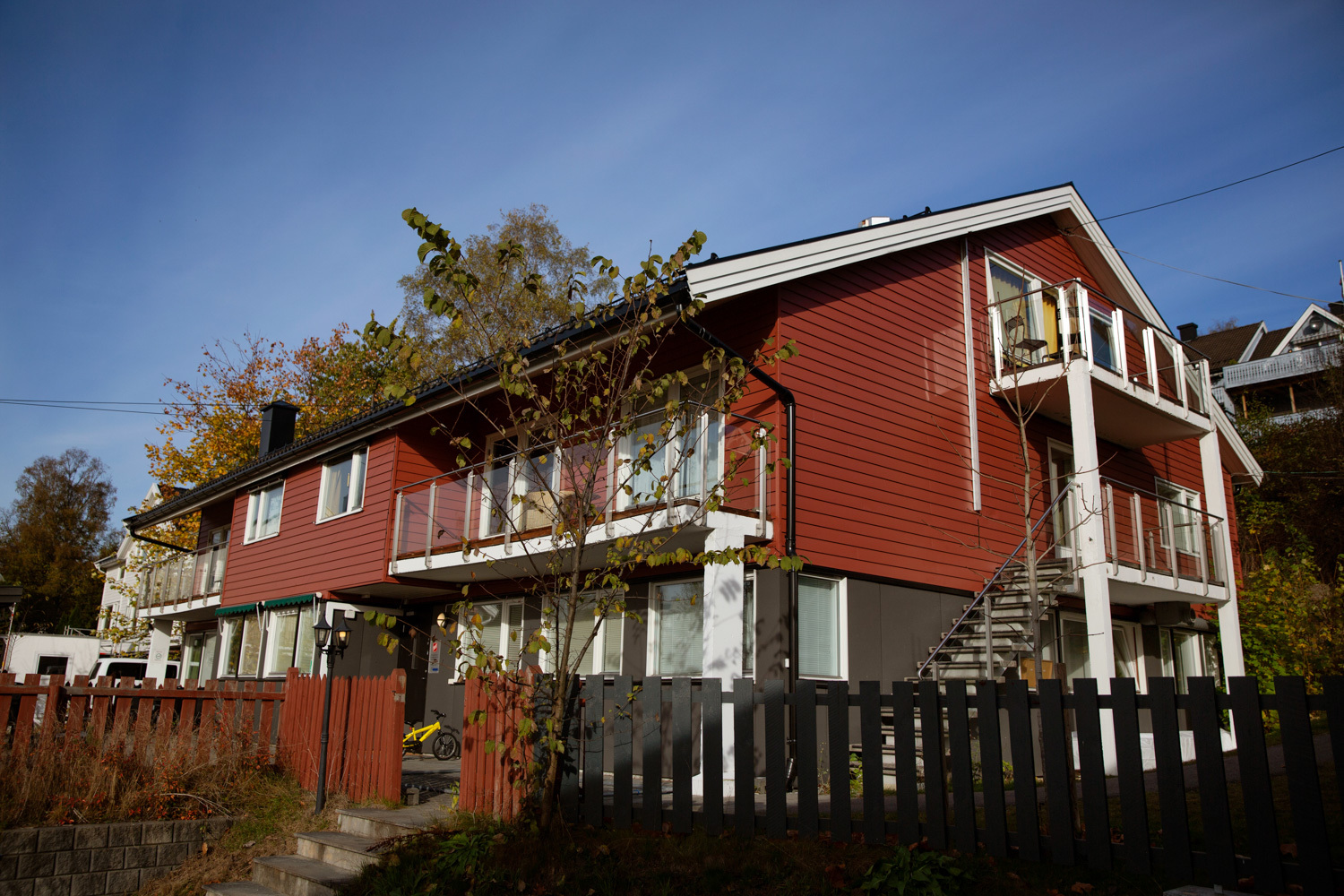 Bilder av Grefsen korttidsboliger - ute og inne.