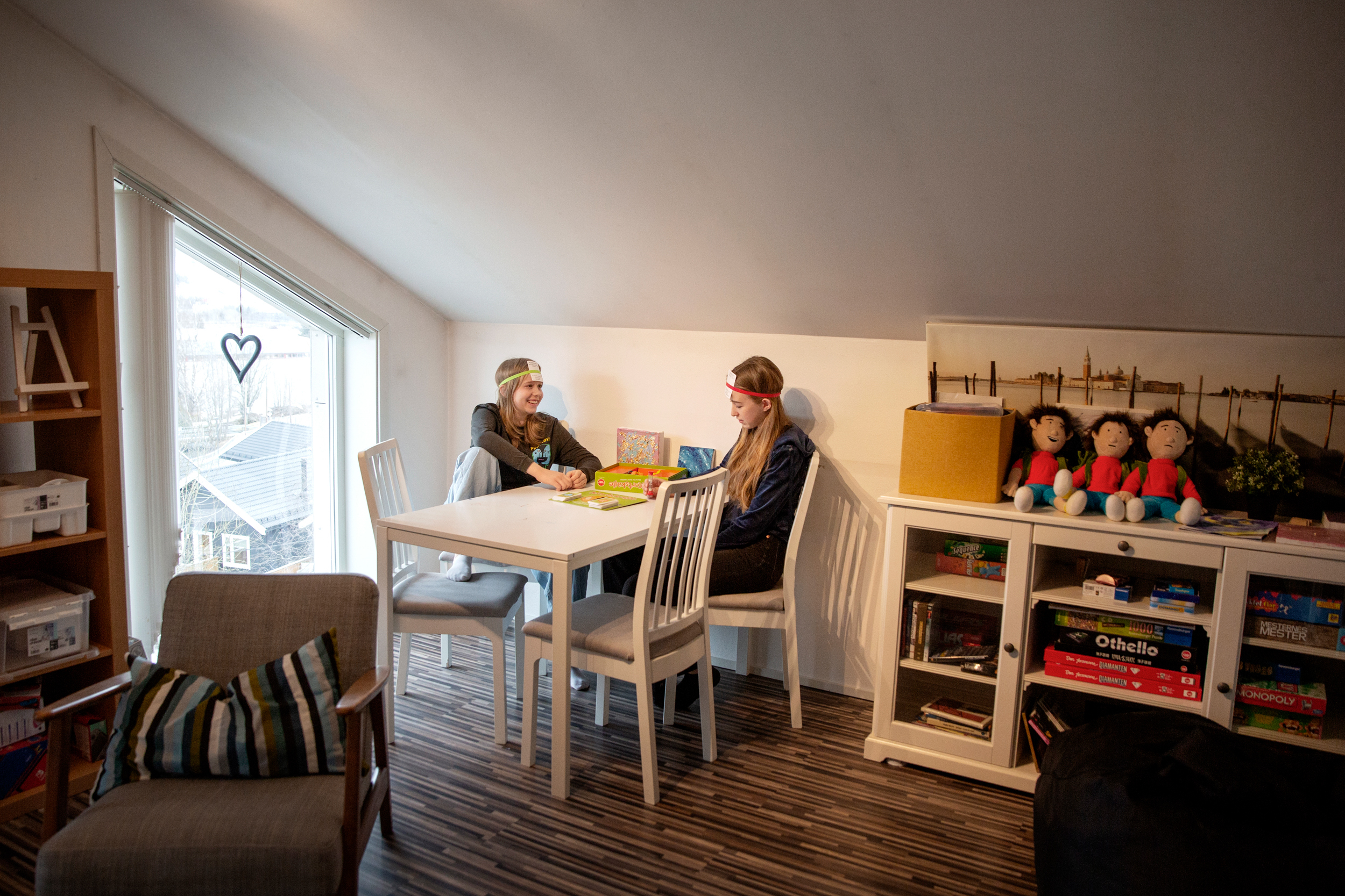 Diverse bilder inne på Eikebo.