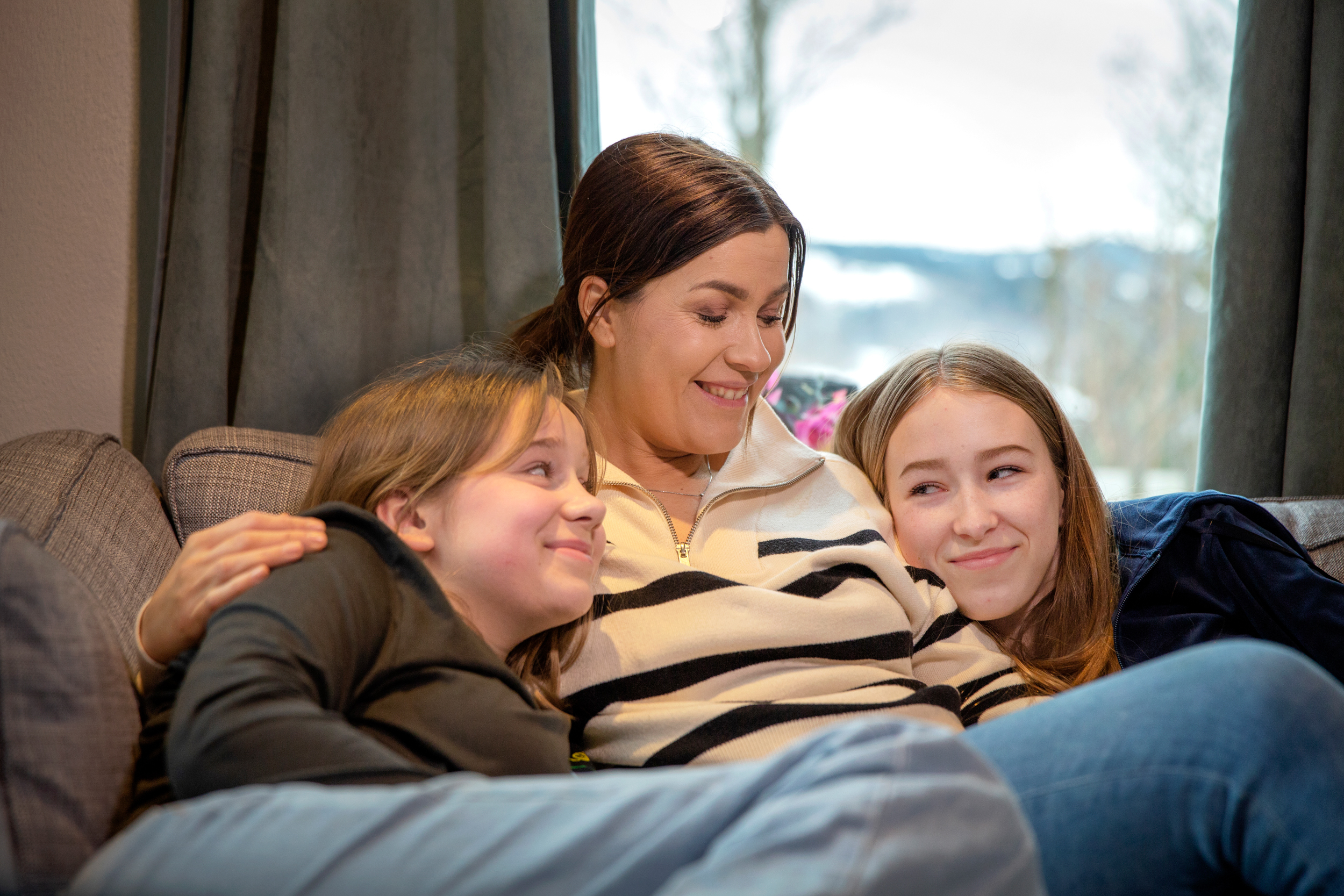 Diverse bilder inne på Eikebo.