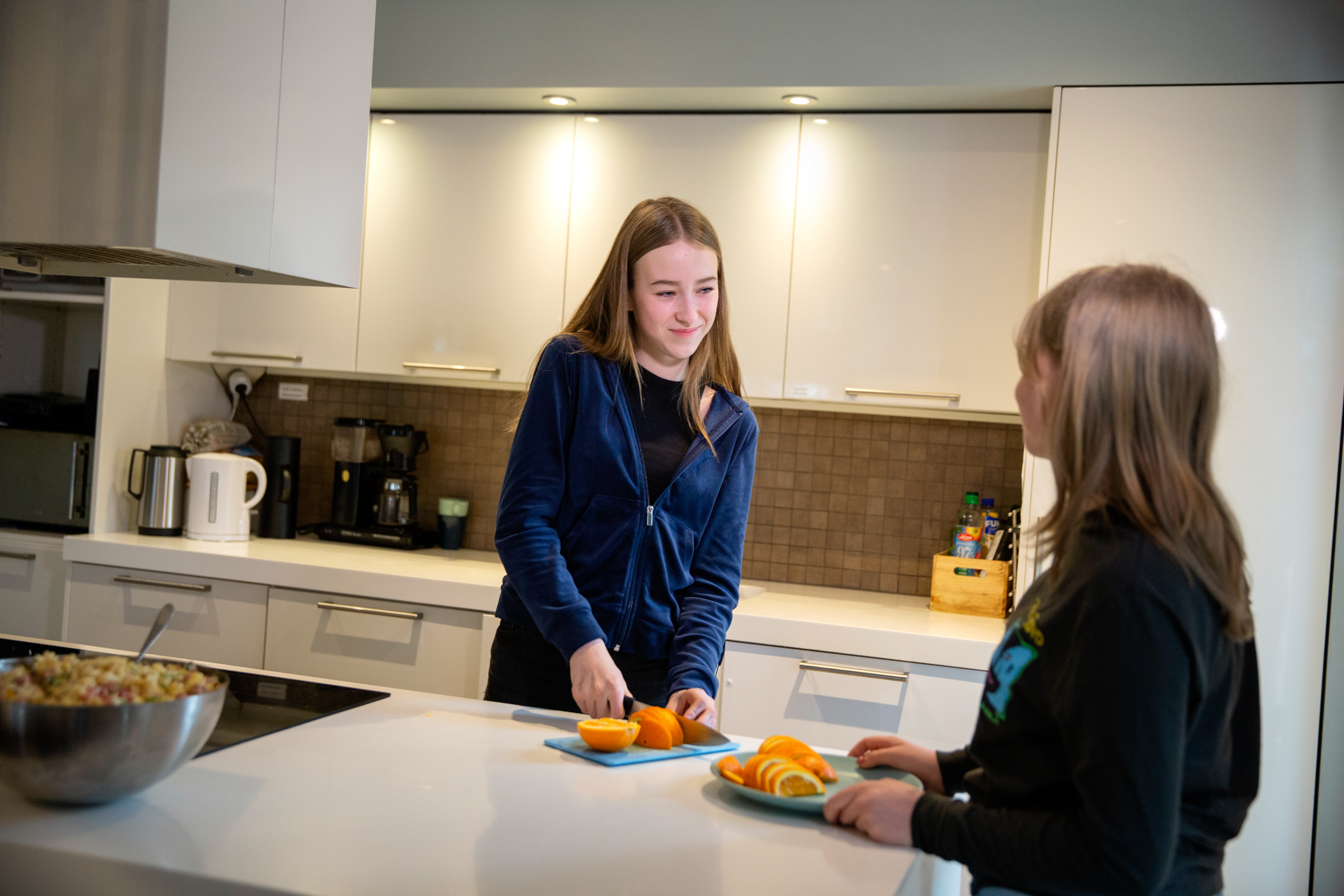 Diverse bilder inne på Eikebo.