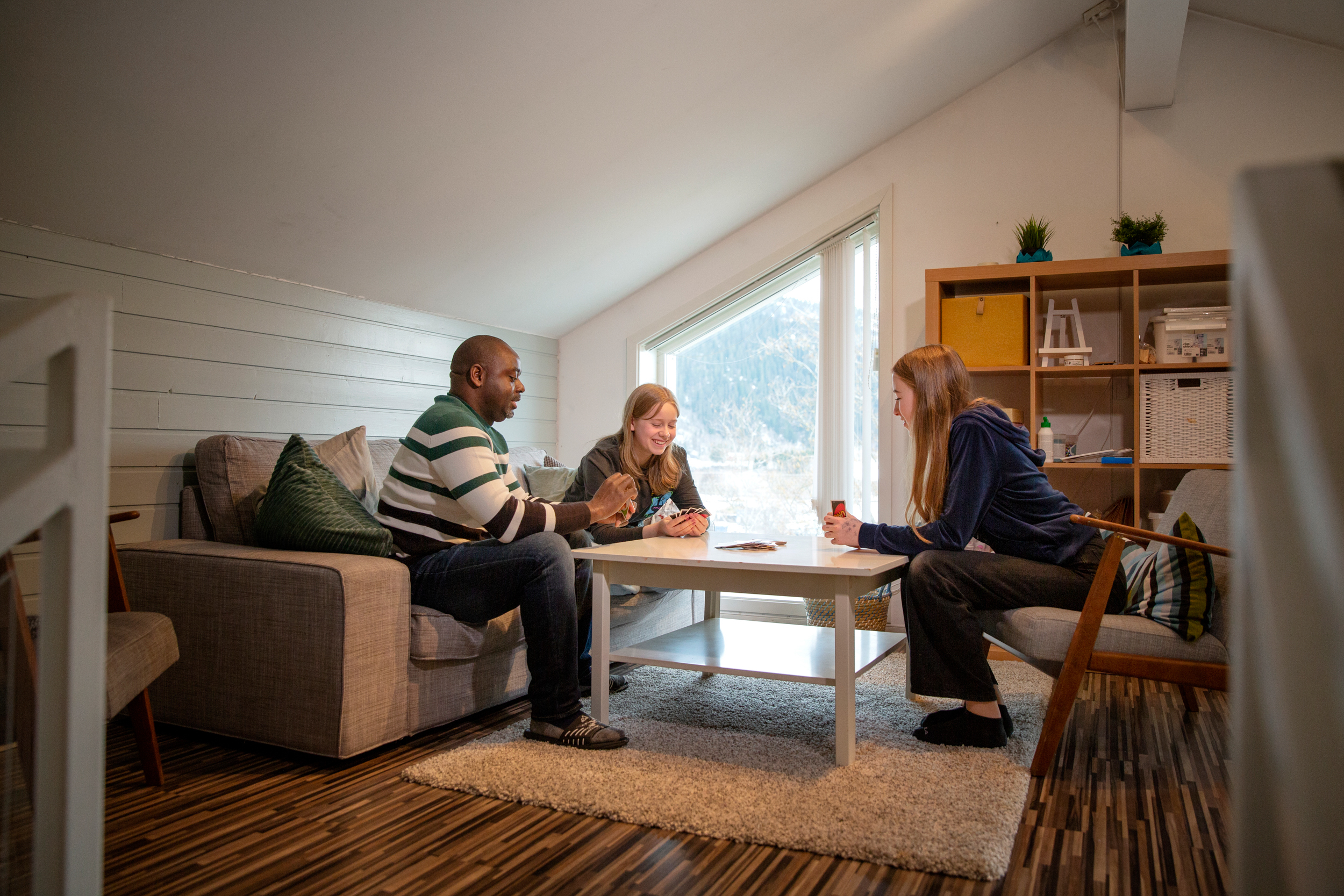 Diverse bilder inne på Eikebo.