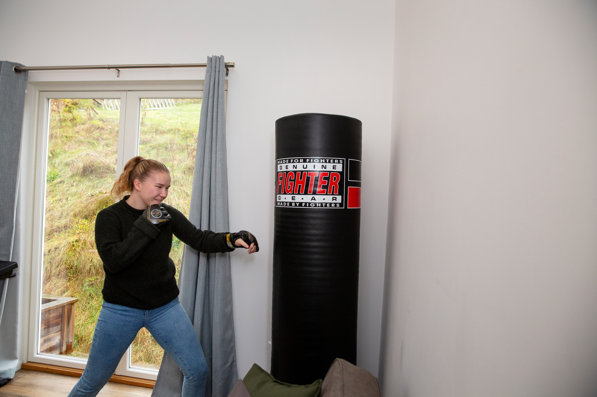 Bilder tatt innendørs i tomannsboligene.