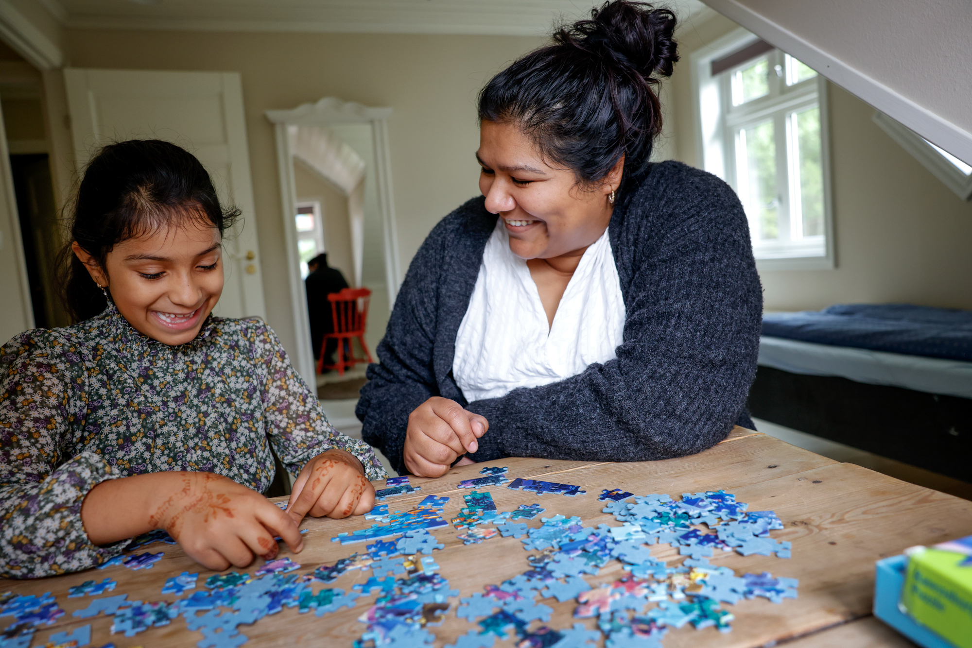 Diverse bilder inne i