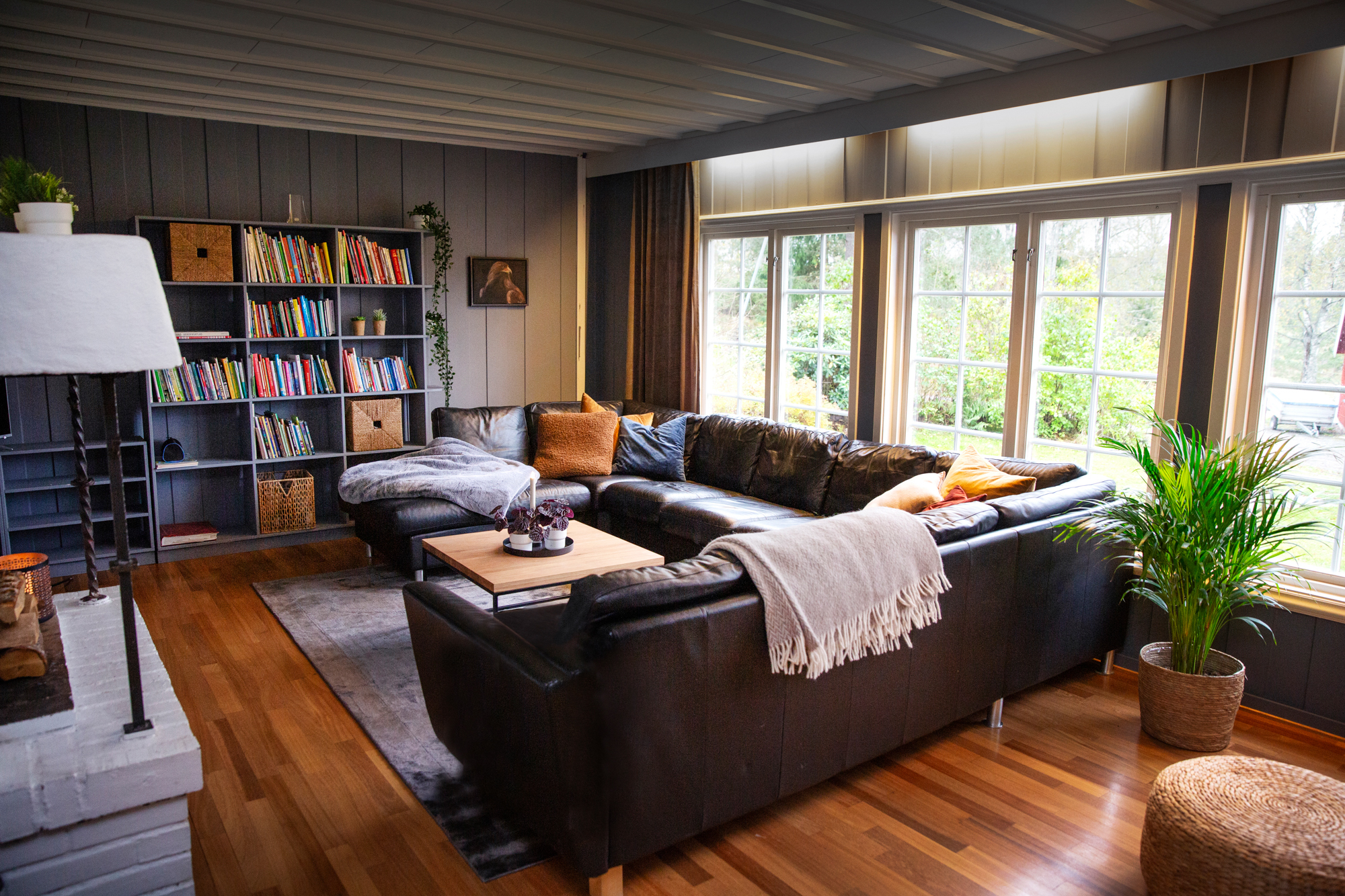 Bilder av stuene på soldammen gården