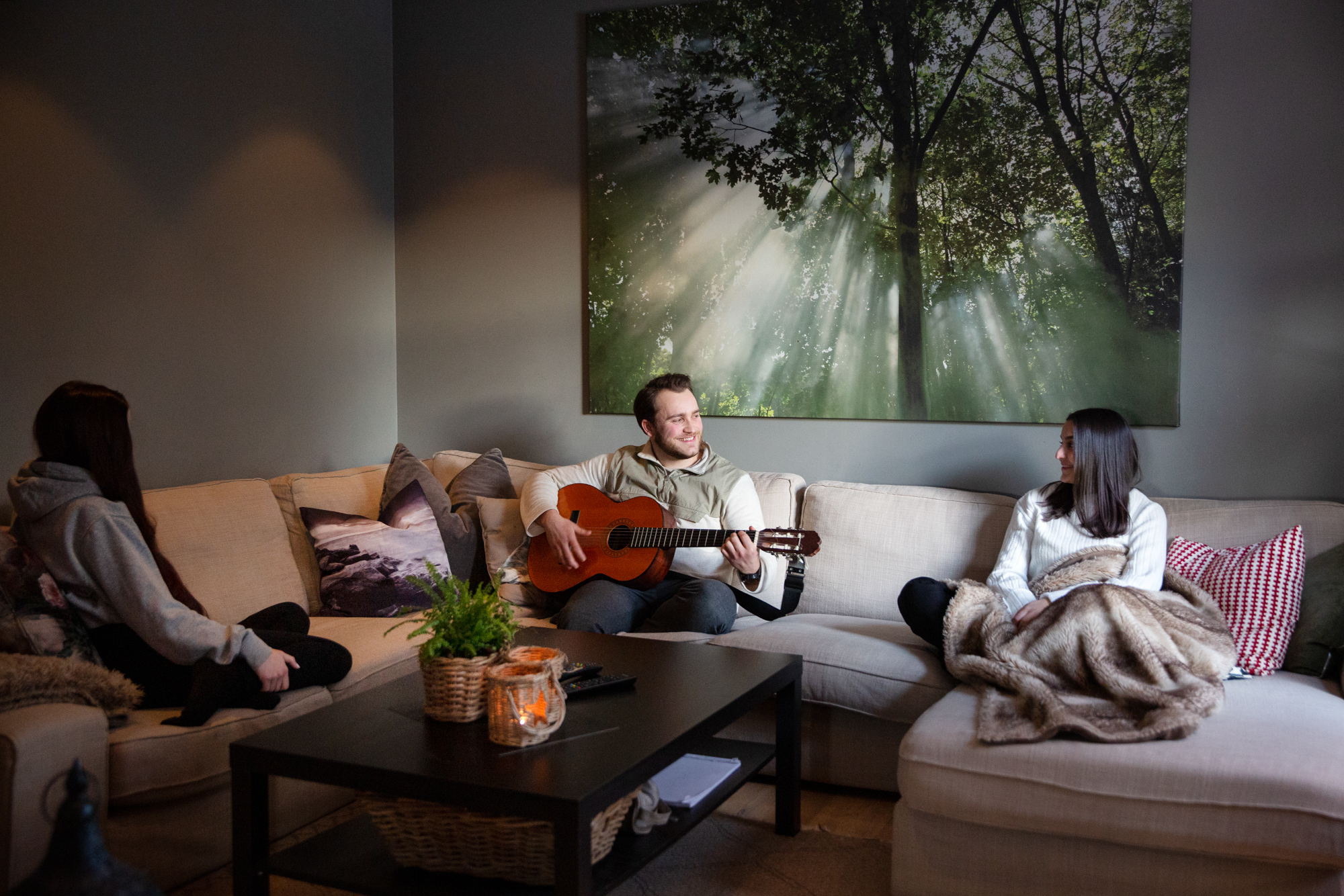 Diverse bilder innendørs