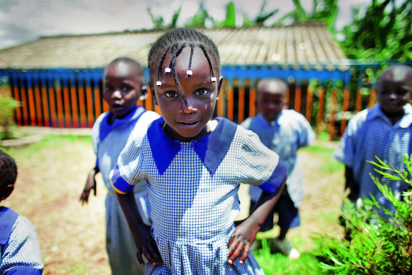 Fra Frelsesarme-skole i Afrika