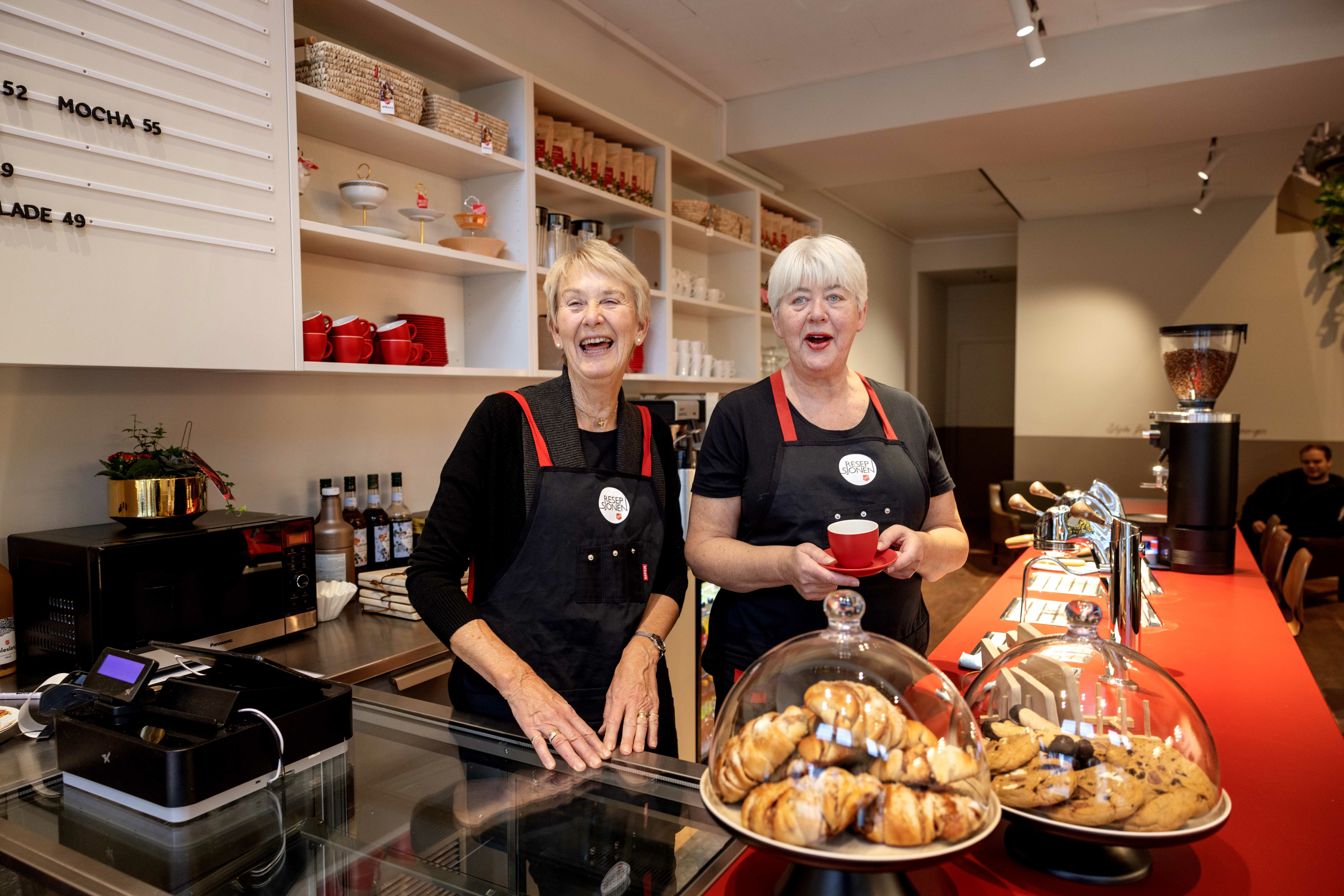 Resepsjonen redusert