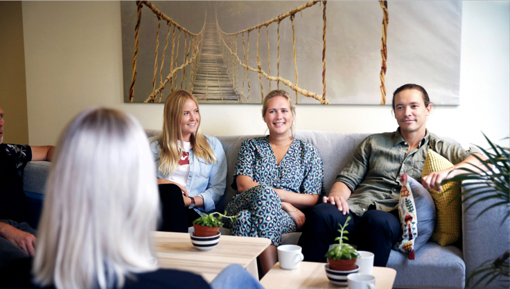 Pårørendehuset gruppesamtale