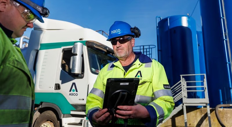 Digital waste tracking asco