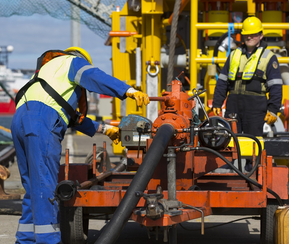 Fuel supply quayside