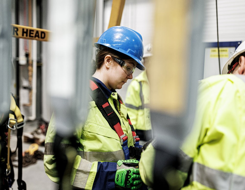 Training working at height and rescue 2