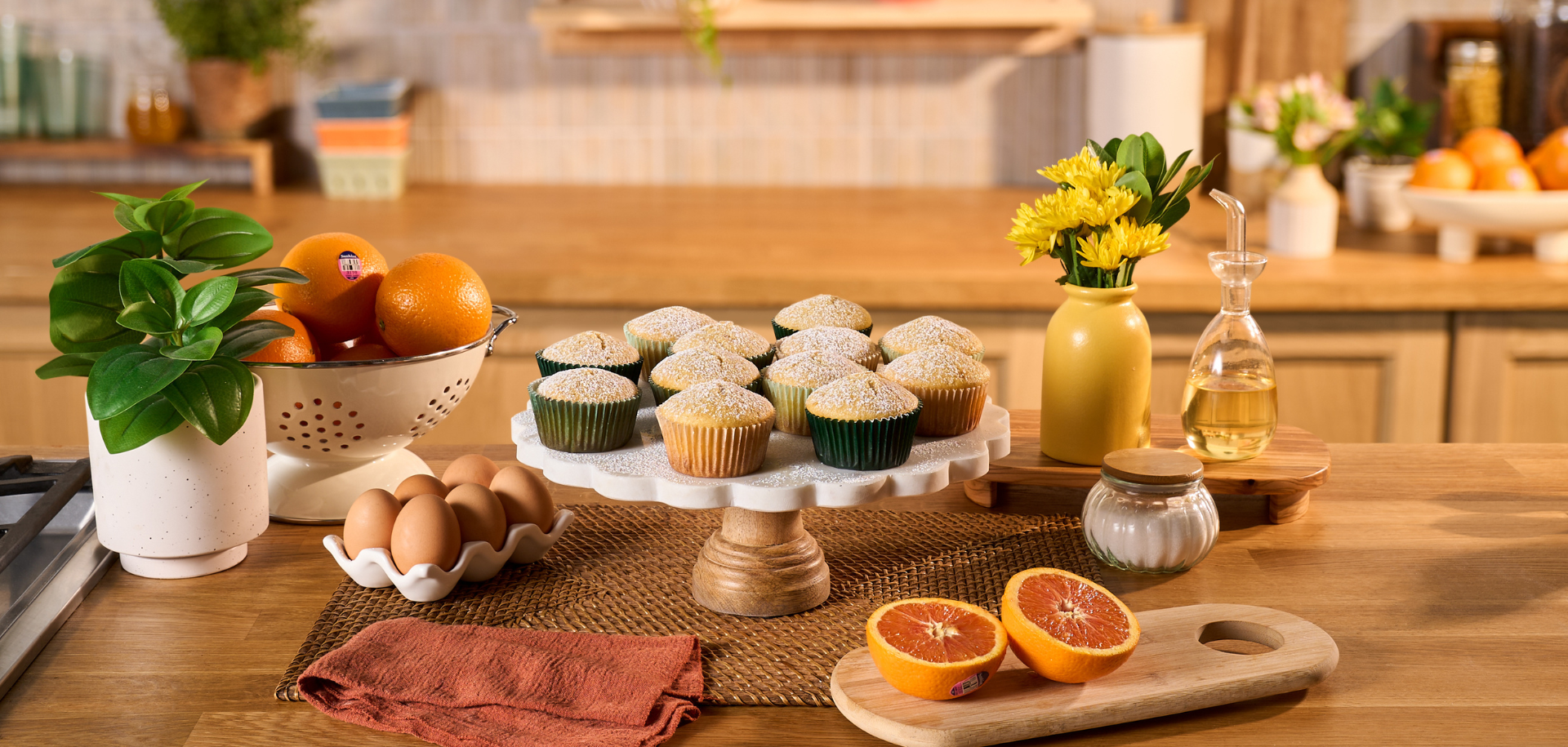 Cara Cara Orange Muffins