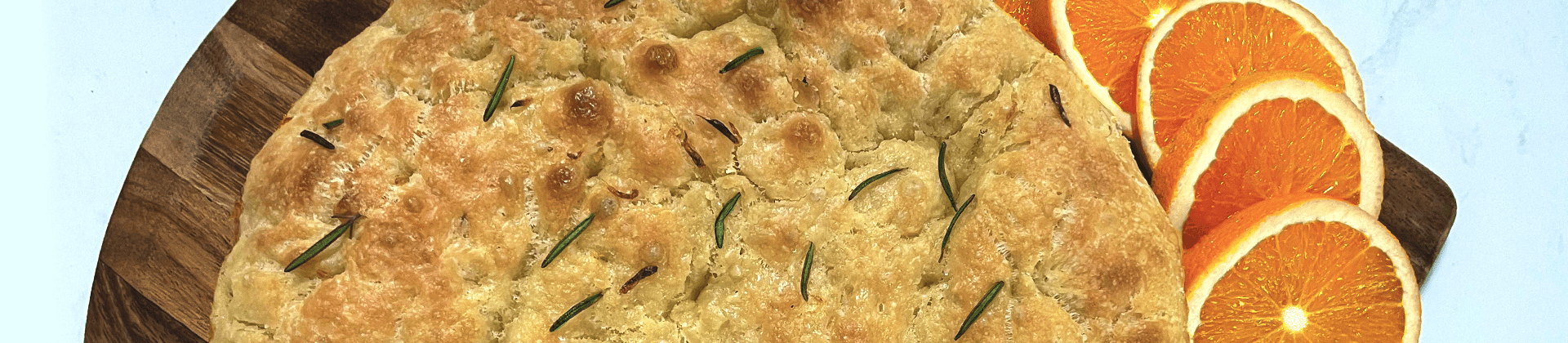 Sunkist® Navel Orange Focaccia