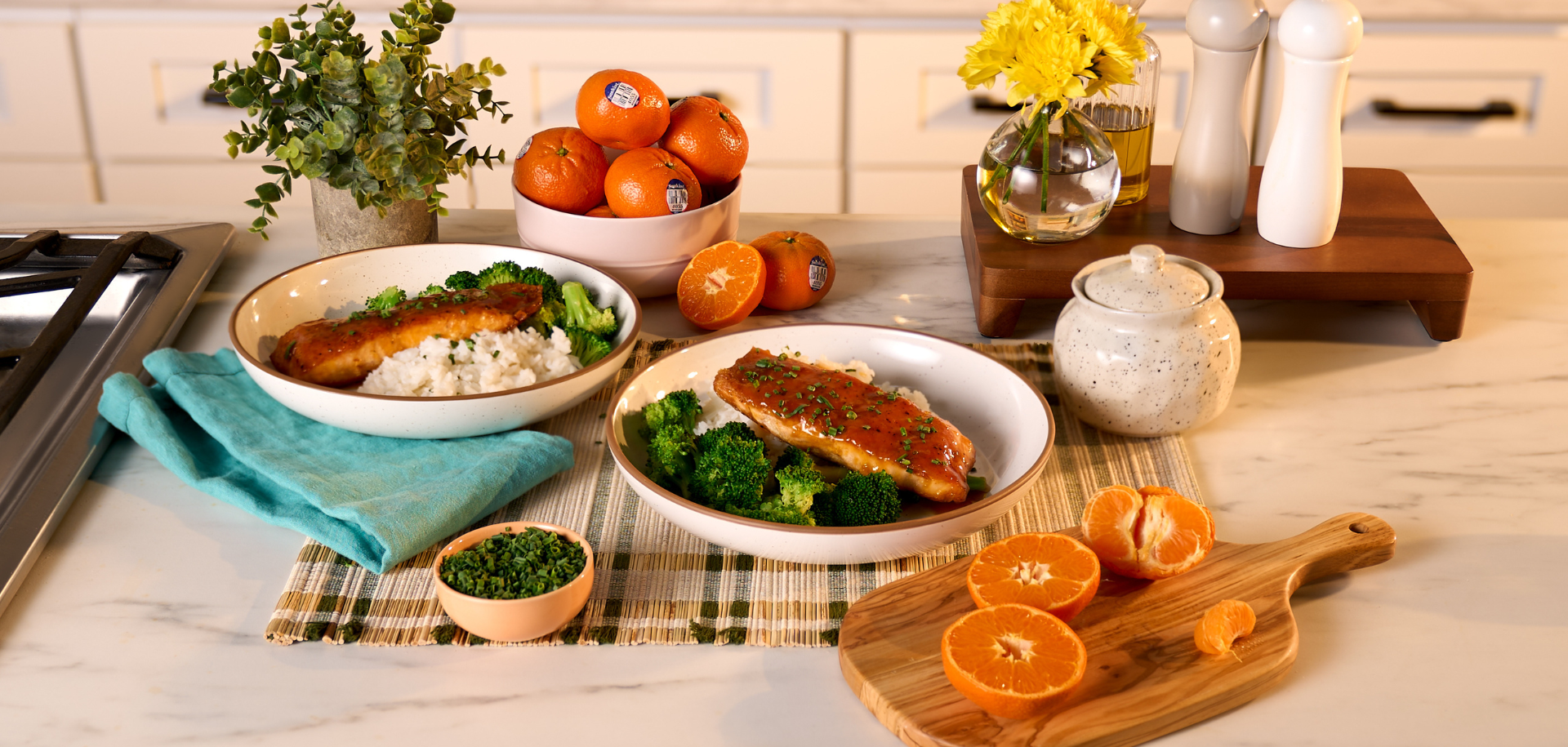 Mandarin Glaze Salmon