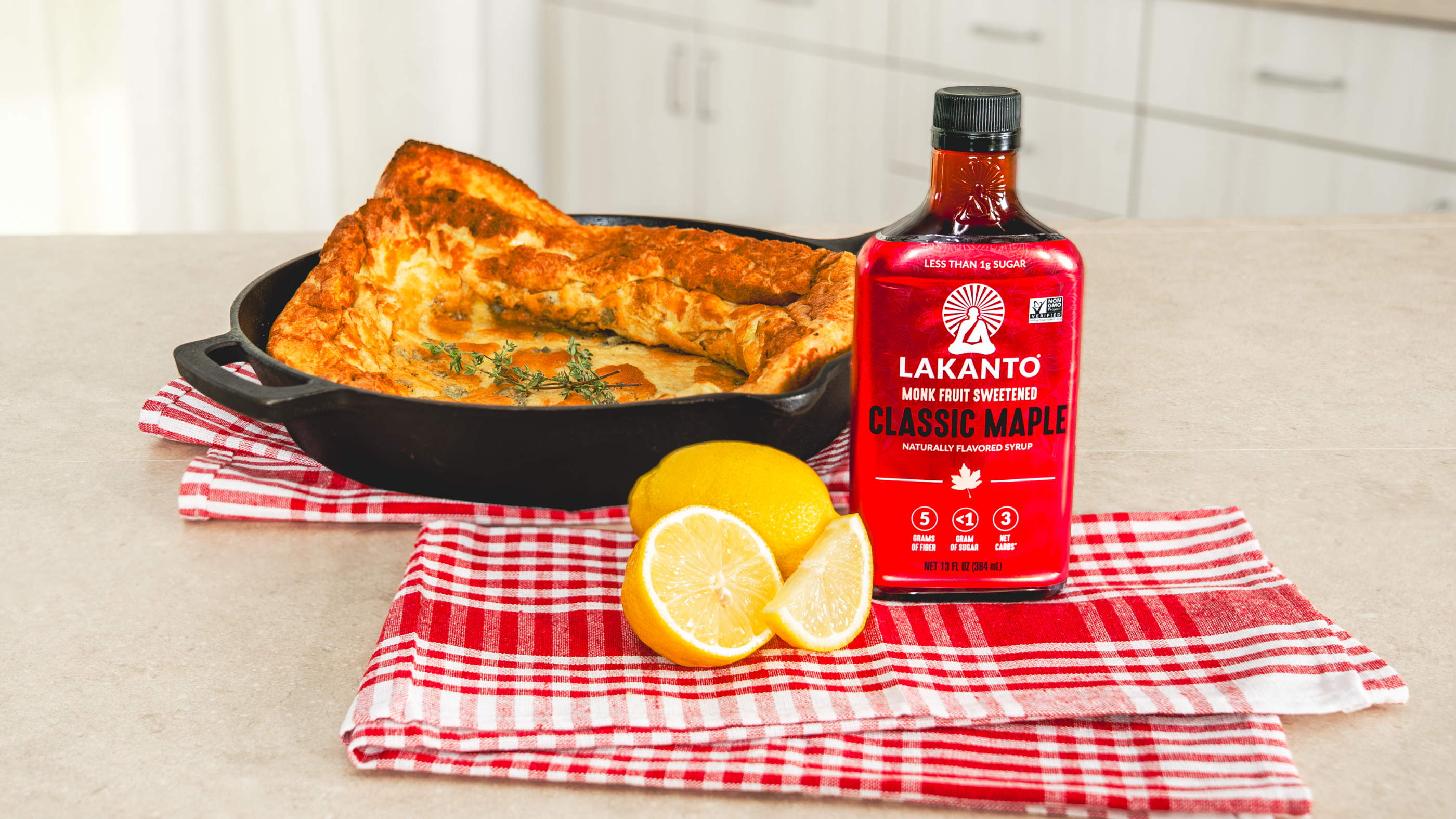 Savory Lemon Sage Dutch Baby