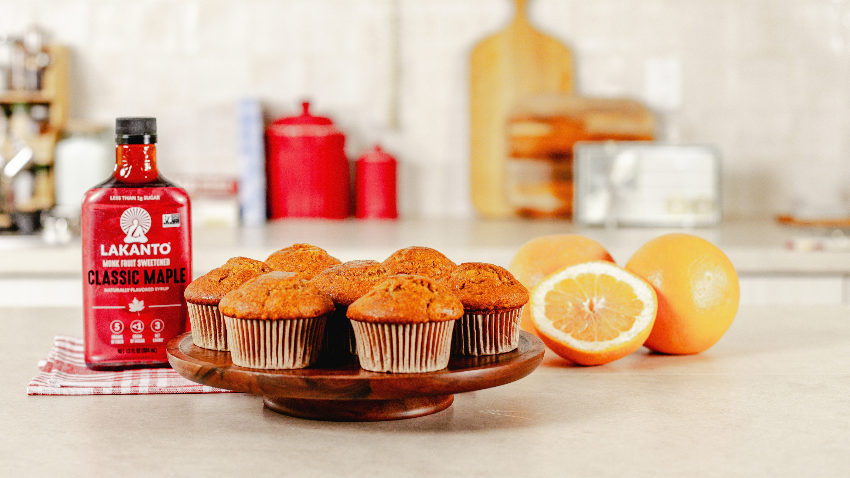 Grapefruit Cardamom Muffins