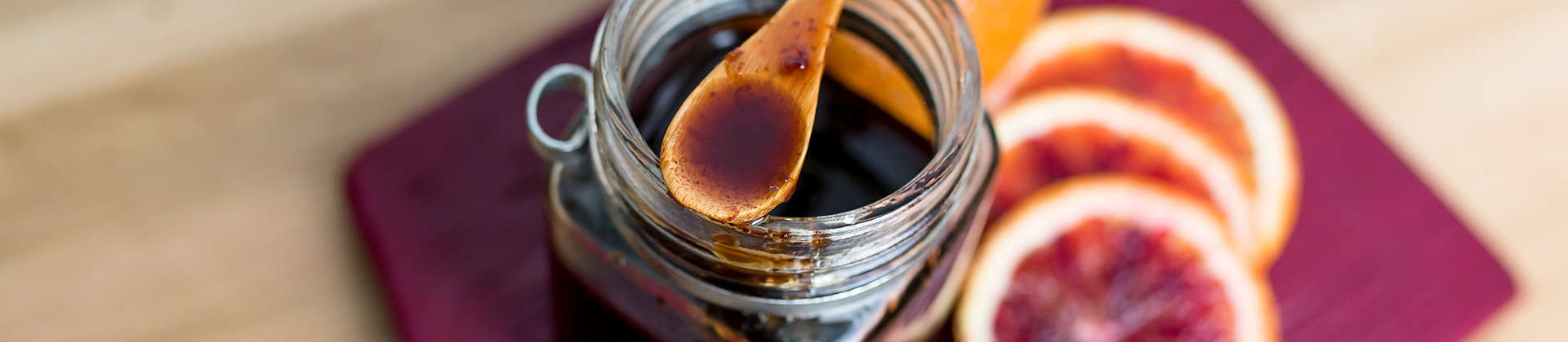 Blood Orange Balsamic Glaze