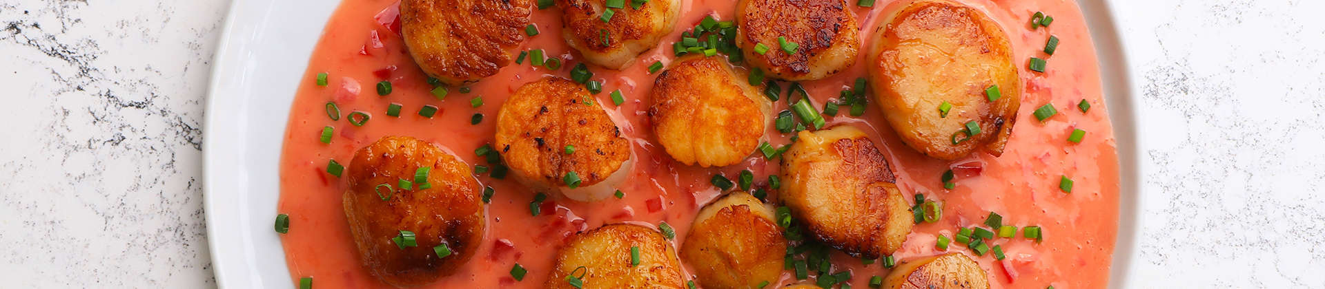 Seared Scallops with Blood Orange Beurre Blanc