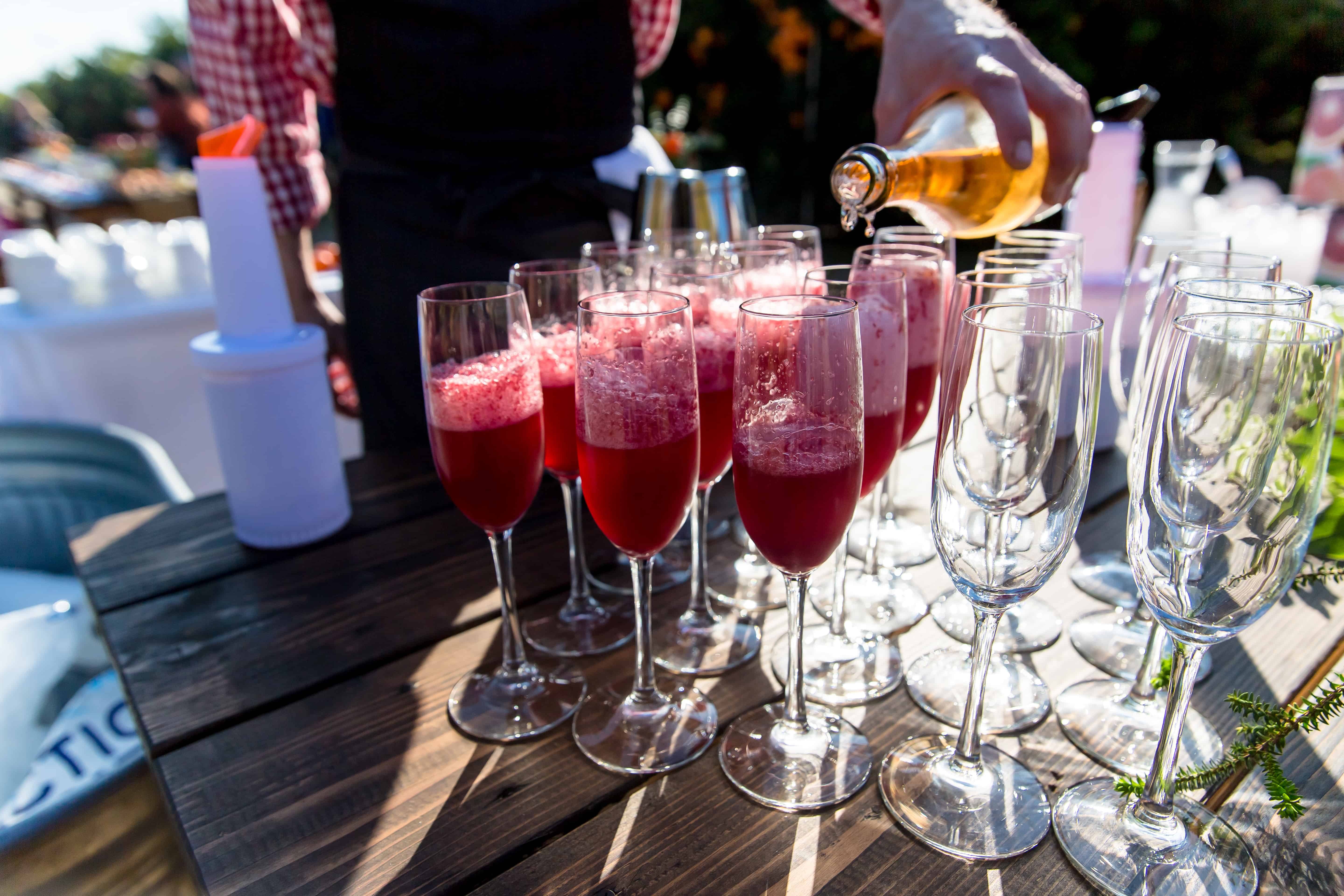 Blood Orange Bellini