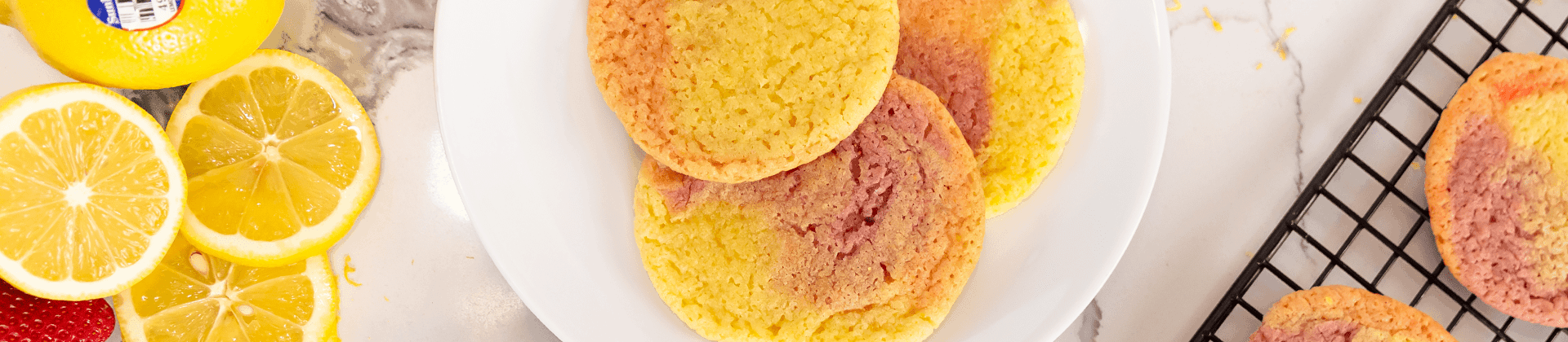 Blood Orange, Lemon & Strawberry Sugar Cookies