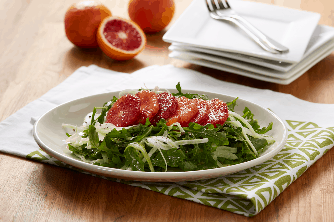 Blood Orange Salad with Fennel &amp; Arugula