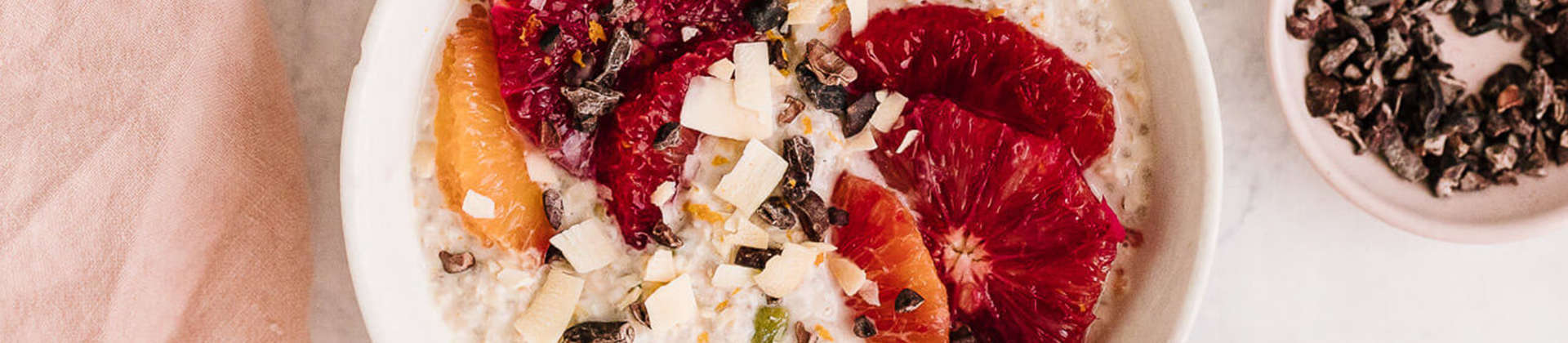 Blood Orange Overnight Oats