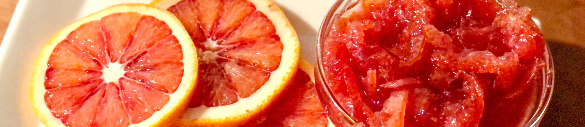 Blood orange and Ginger Marmalade