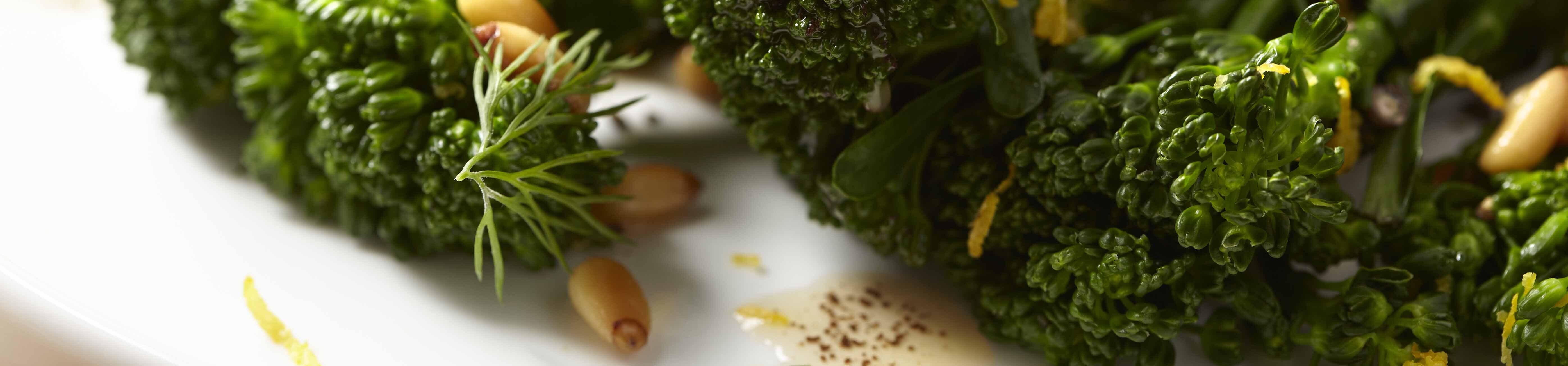Lemon Pine Nut Broccolini