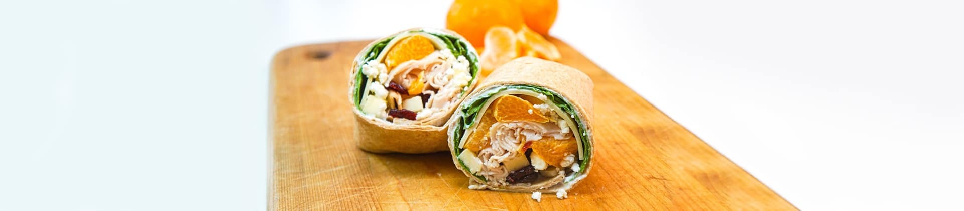 Mandarin Turkey Wrap