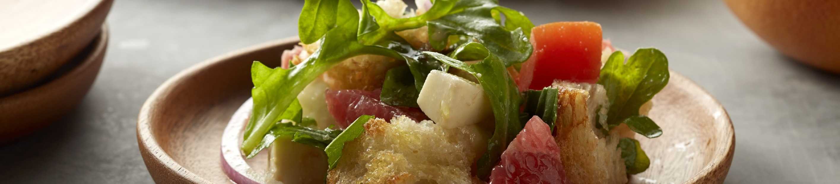 Grapefruit Panzanella Salad